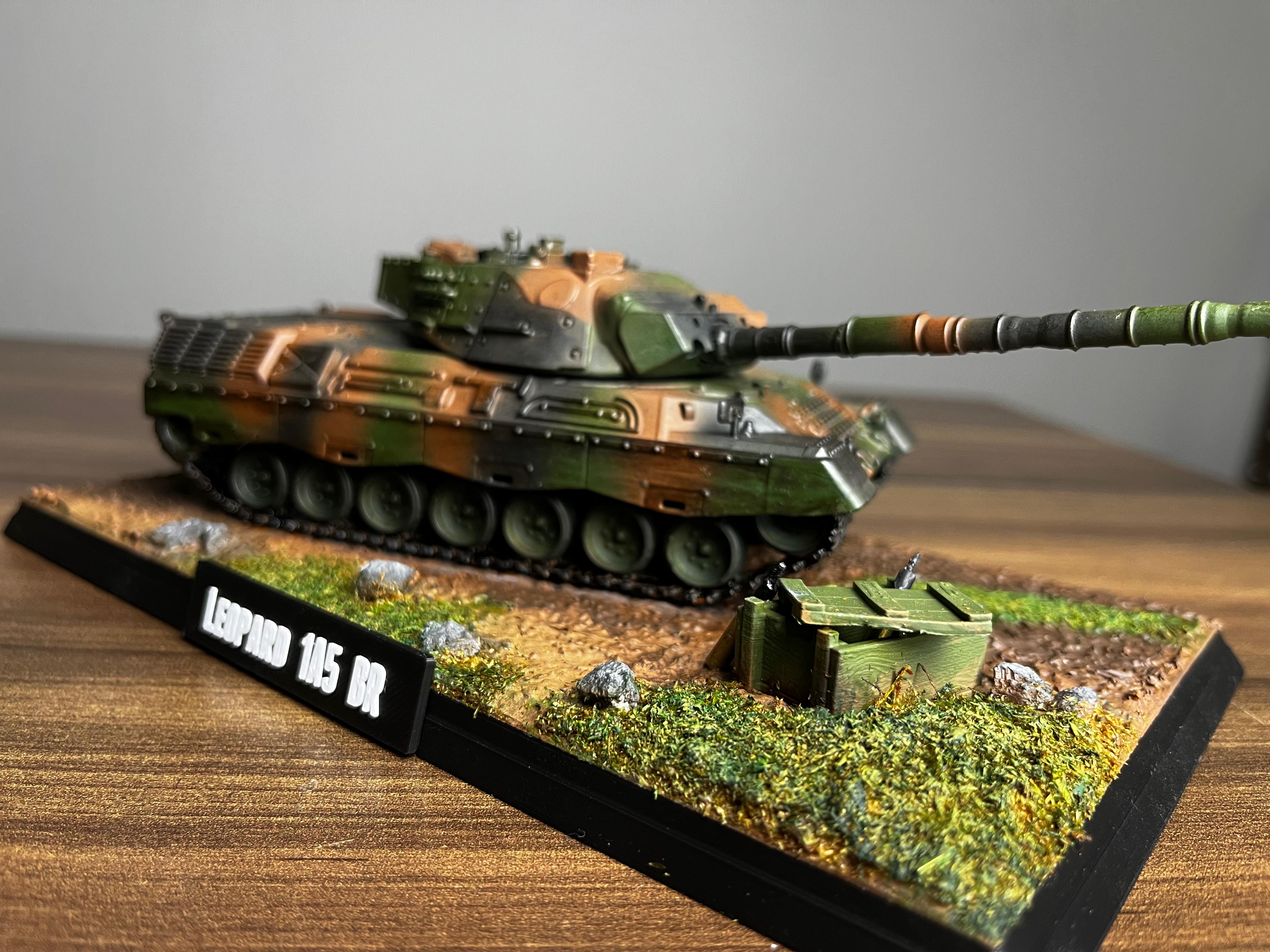 Diorama de Viatura Militar - LEOPARD 1A5BR