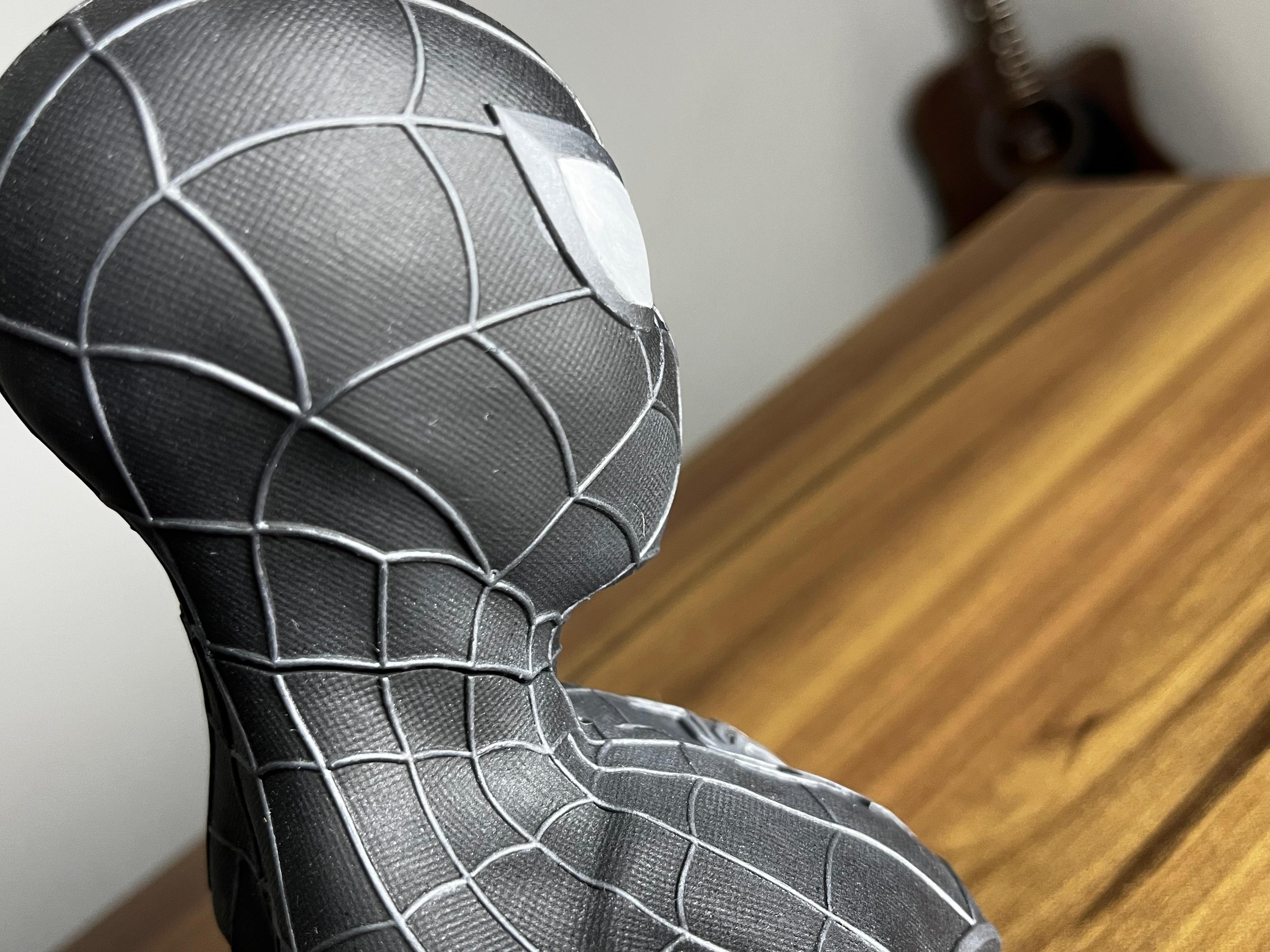 Busto Homem-Aranha - Traje Preto