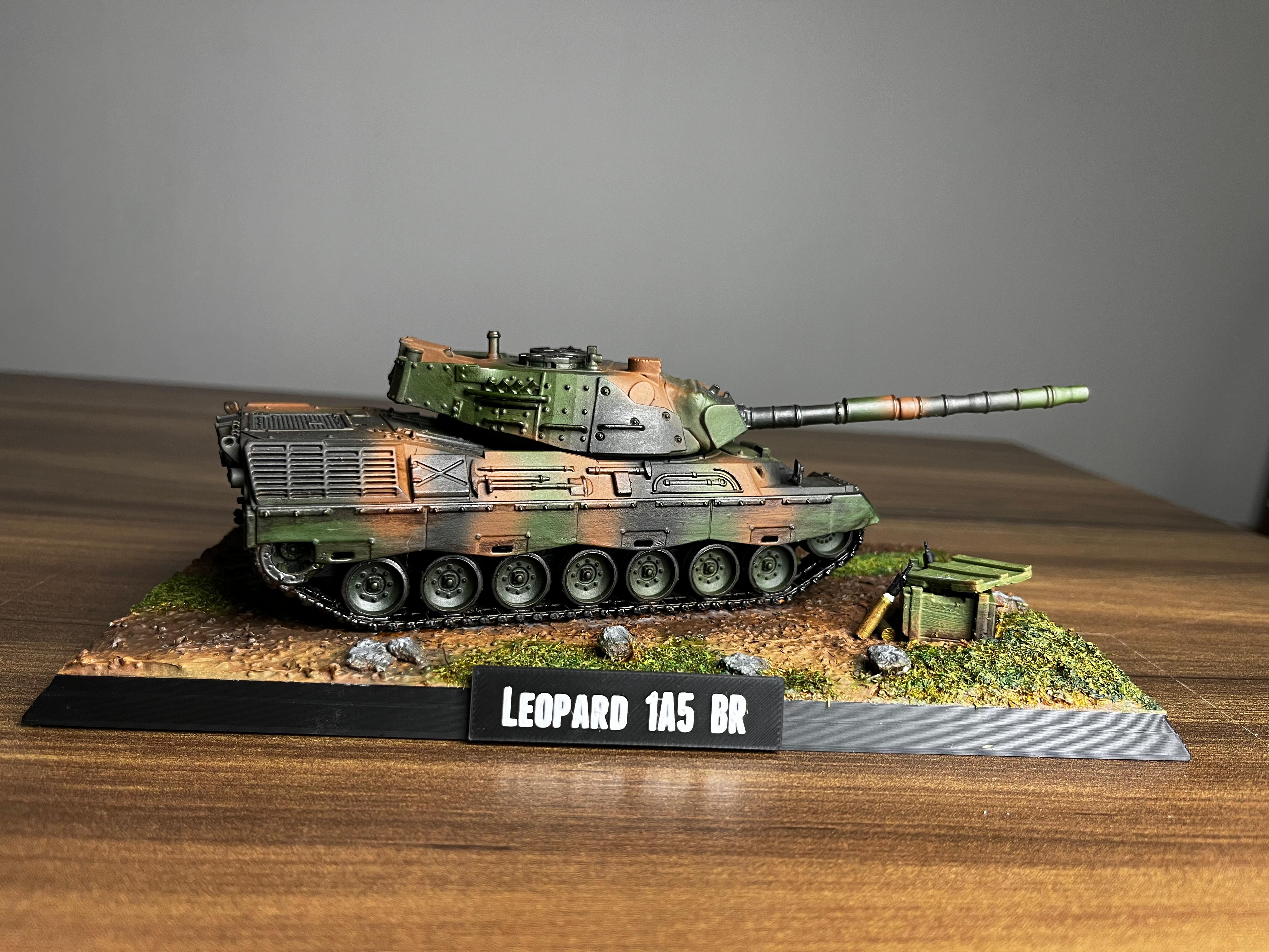 Diorama de Viatura Militar - LEOPARD 1A5BR