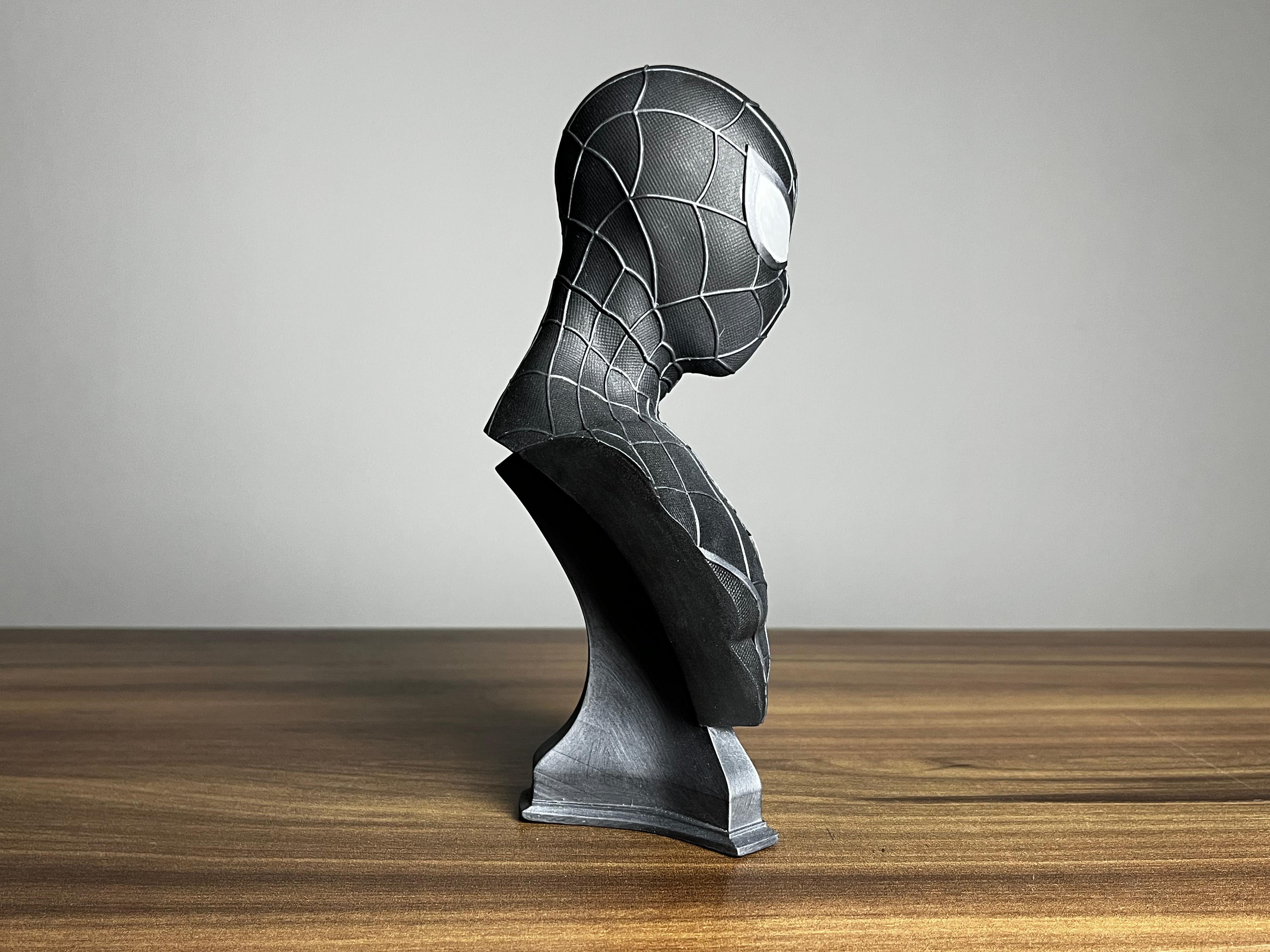 Busto Homem-Aranha - Traje Preto
