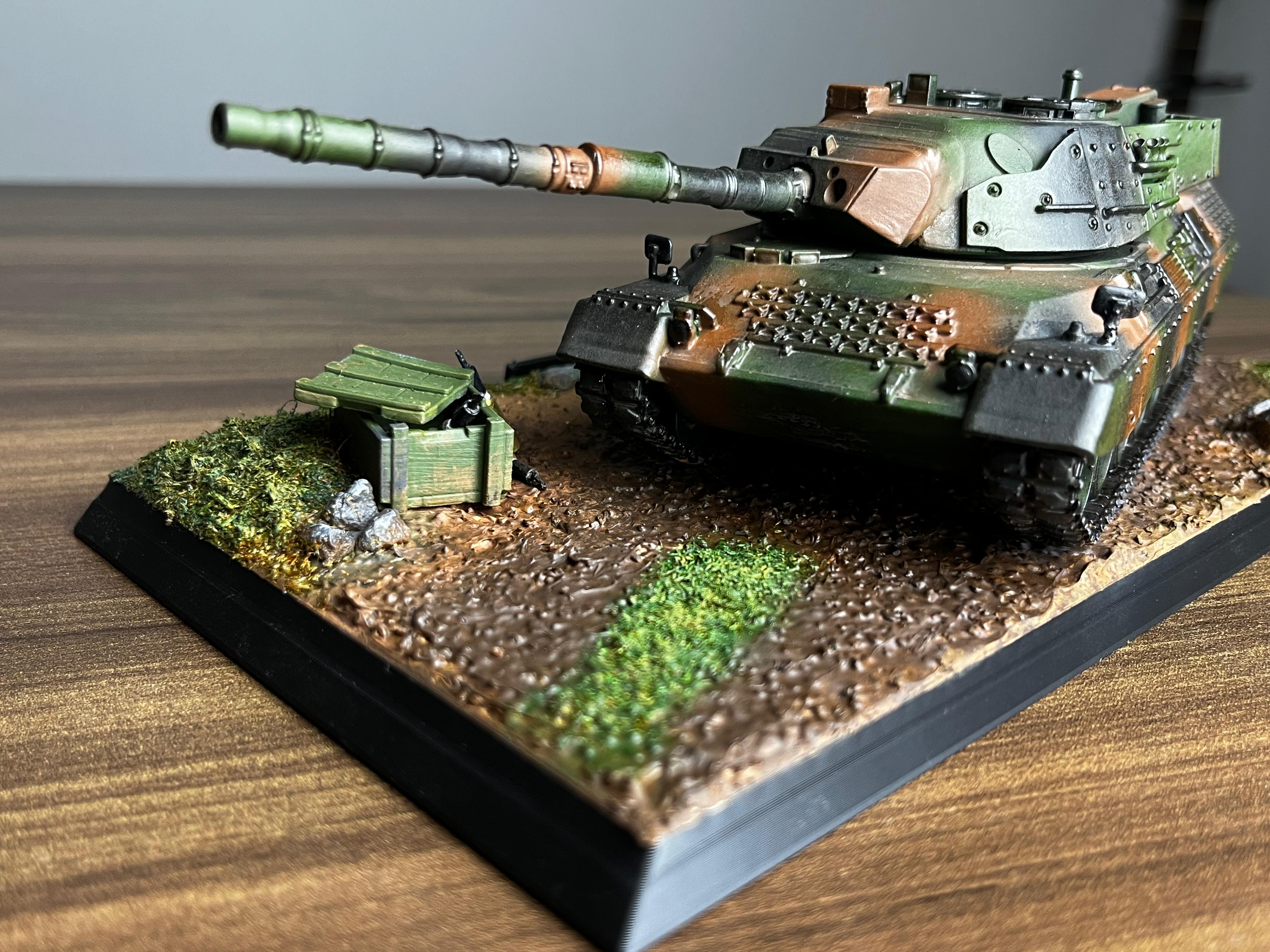 Diorama de Viatura Militar - LEOPARD 1A5BR
