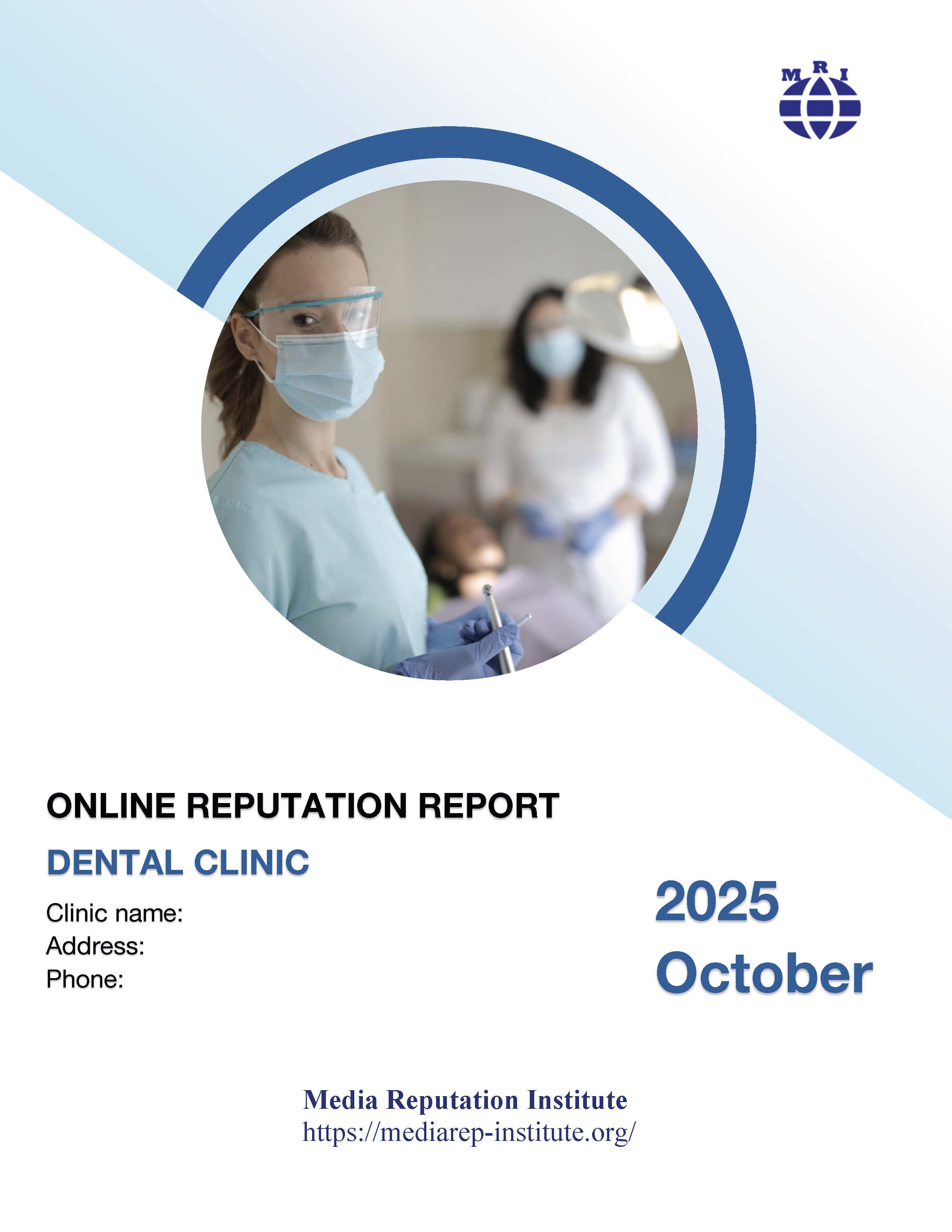 One-Year Subscription of the Customized Online Reputation Report