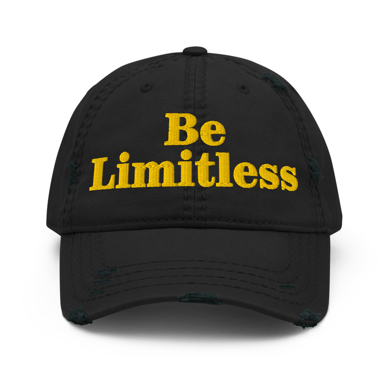 Distressed Dad Hat - Be Limitless
