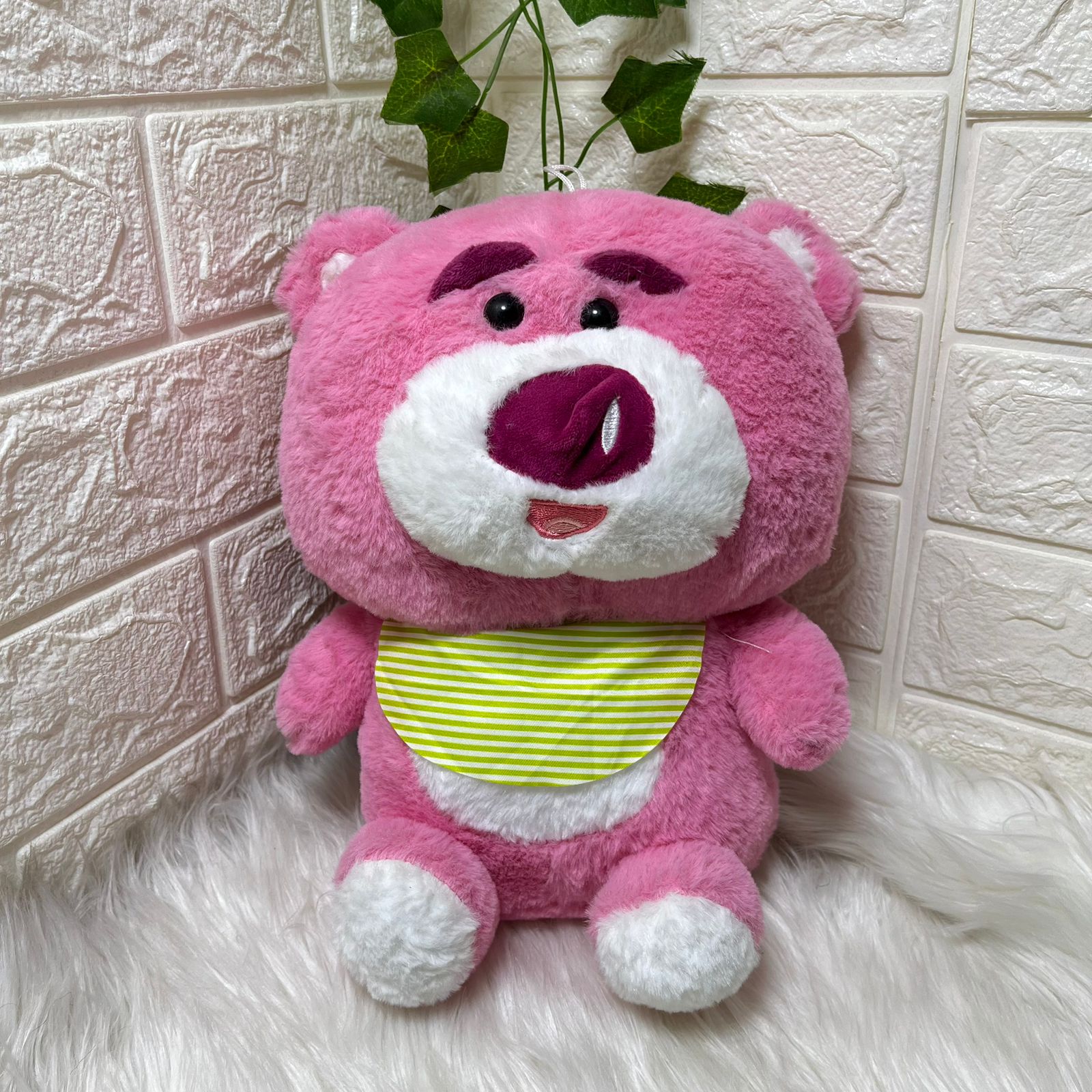 Pink Teddy Bear Plush Toy 30cm