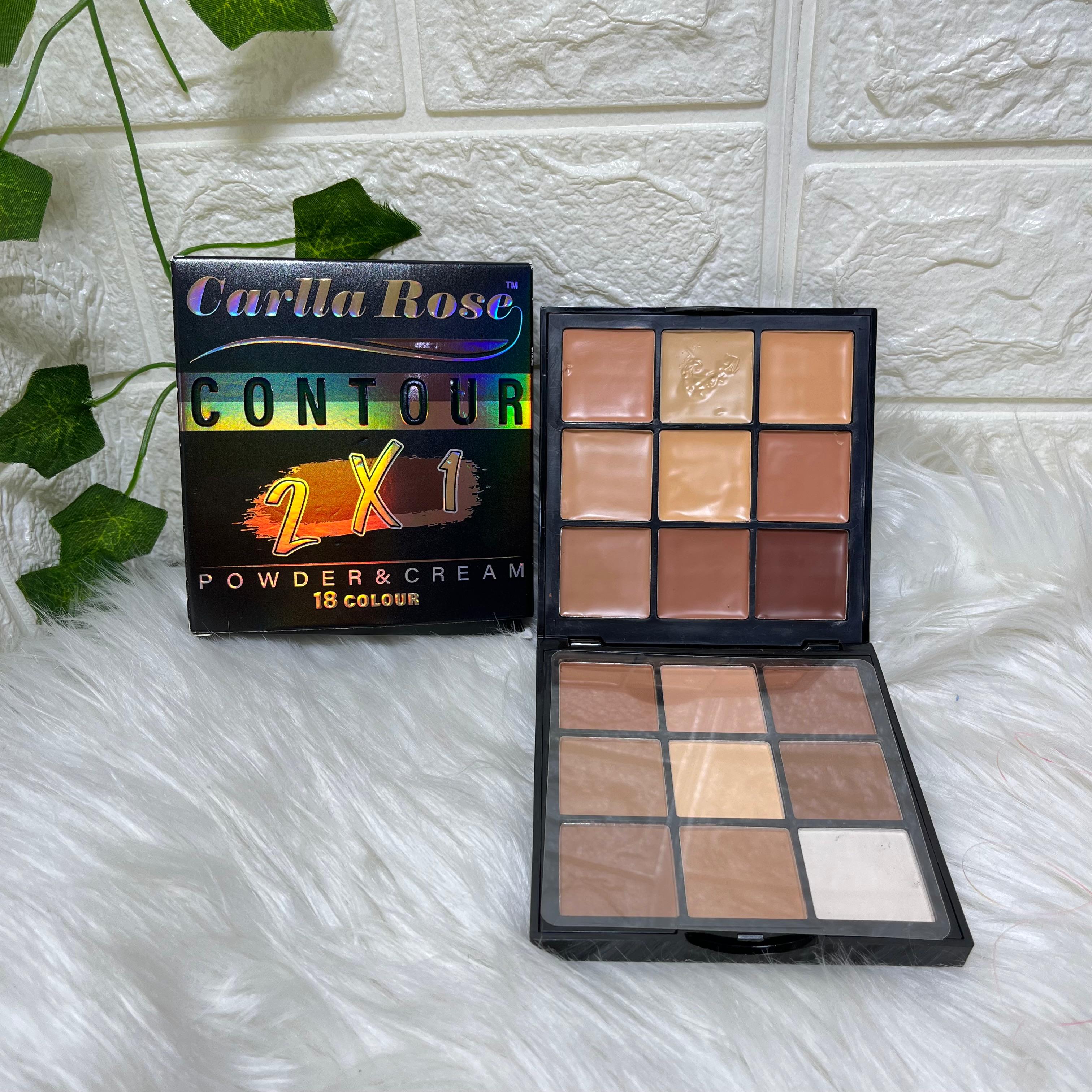 Carlla Rose Contour 2X1 18 Colour Palette