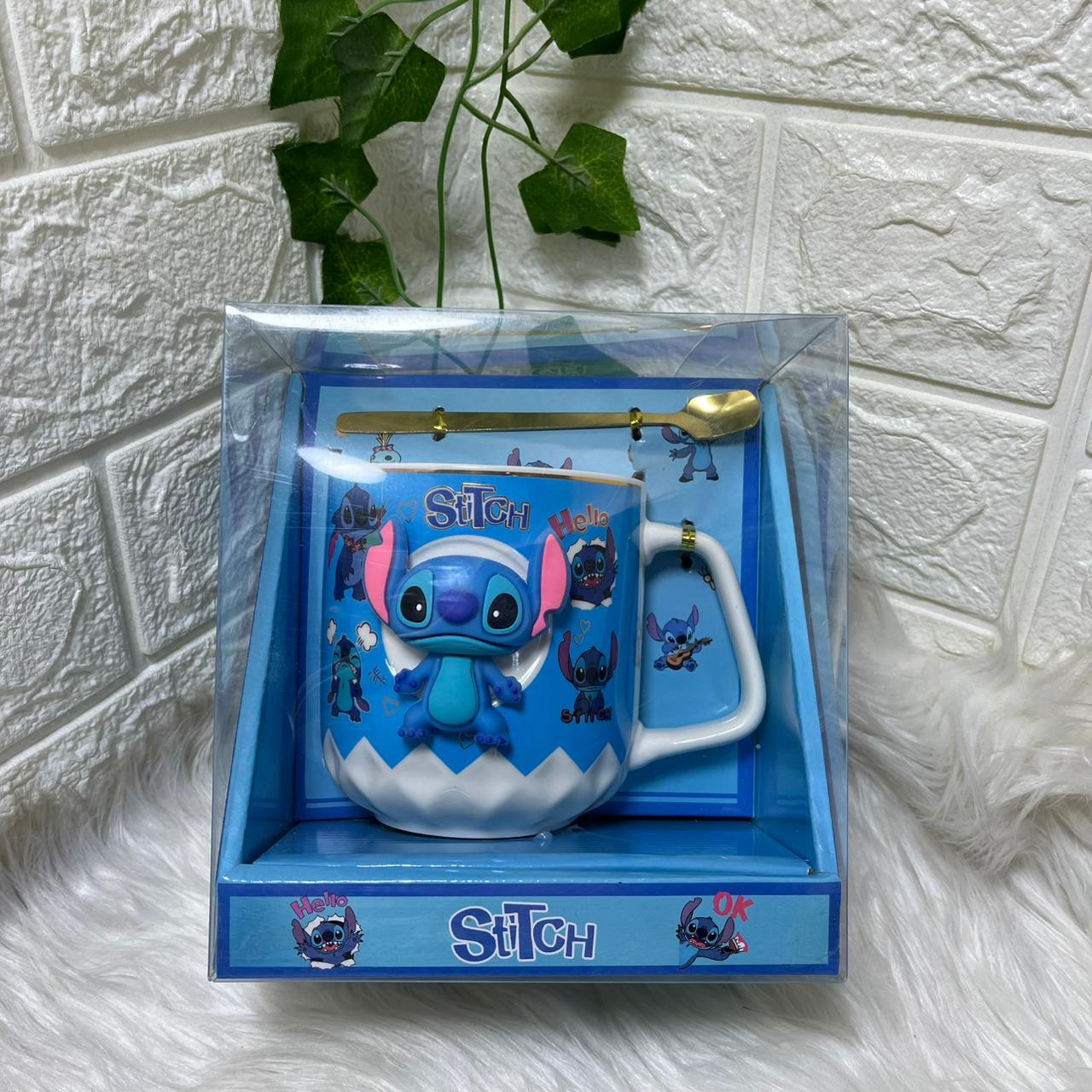 Stitch Ceramic Mug Gift Set
