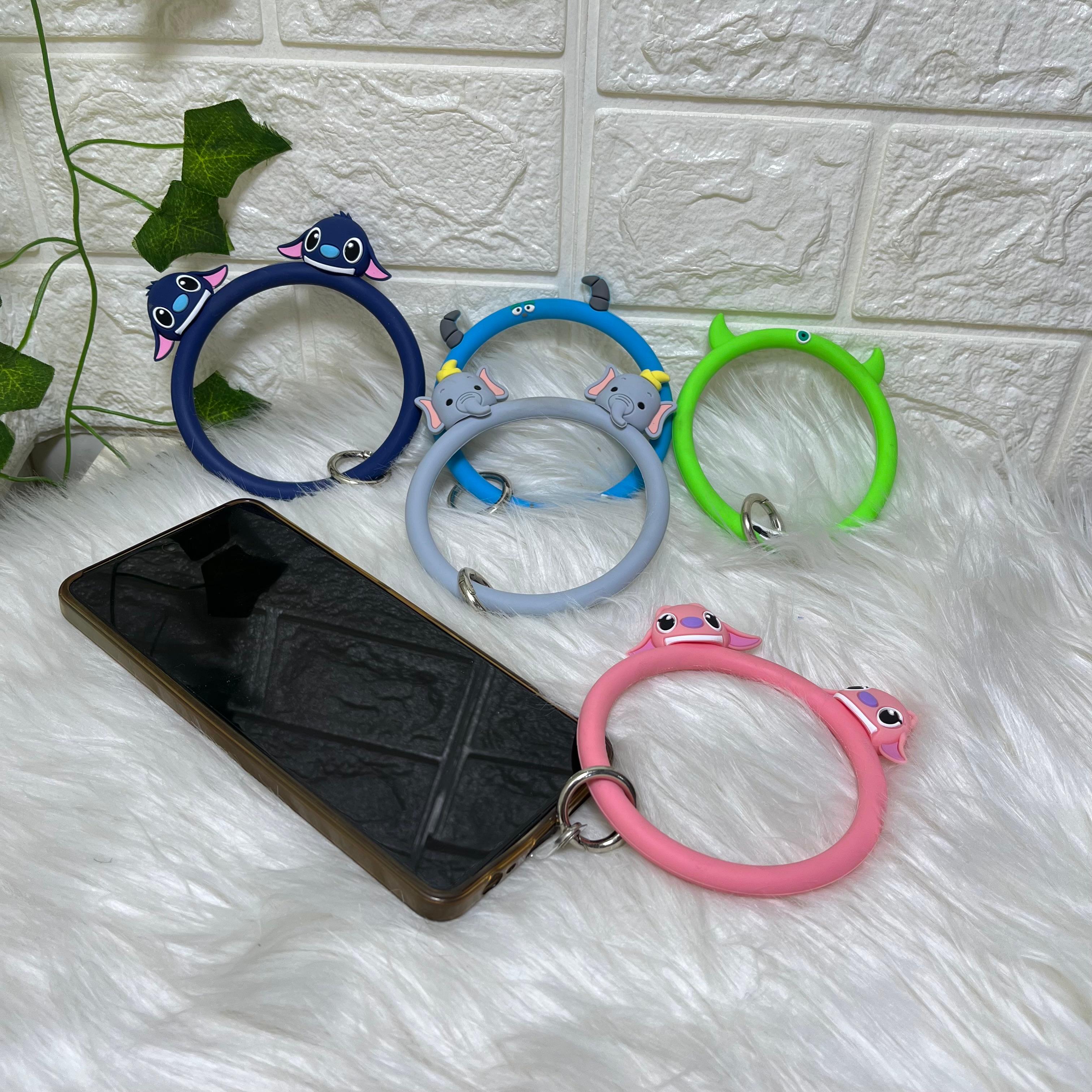Cute Animal Silicone Phone Wrist Straps