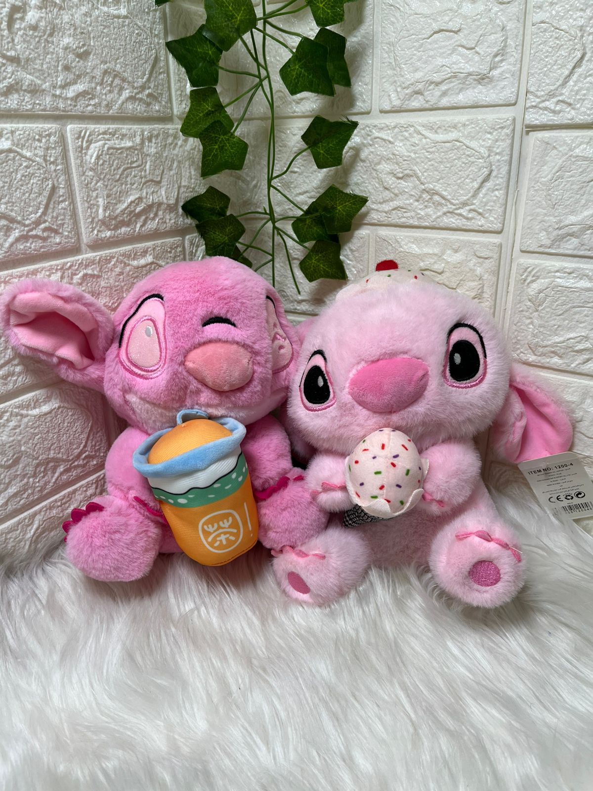 Cute Pink Alien Plush Toys 20cm