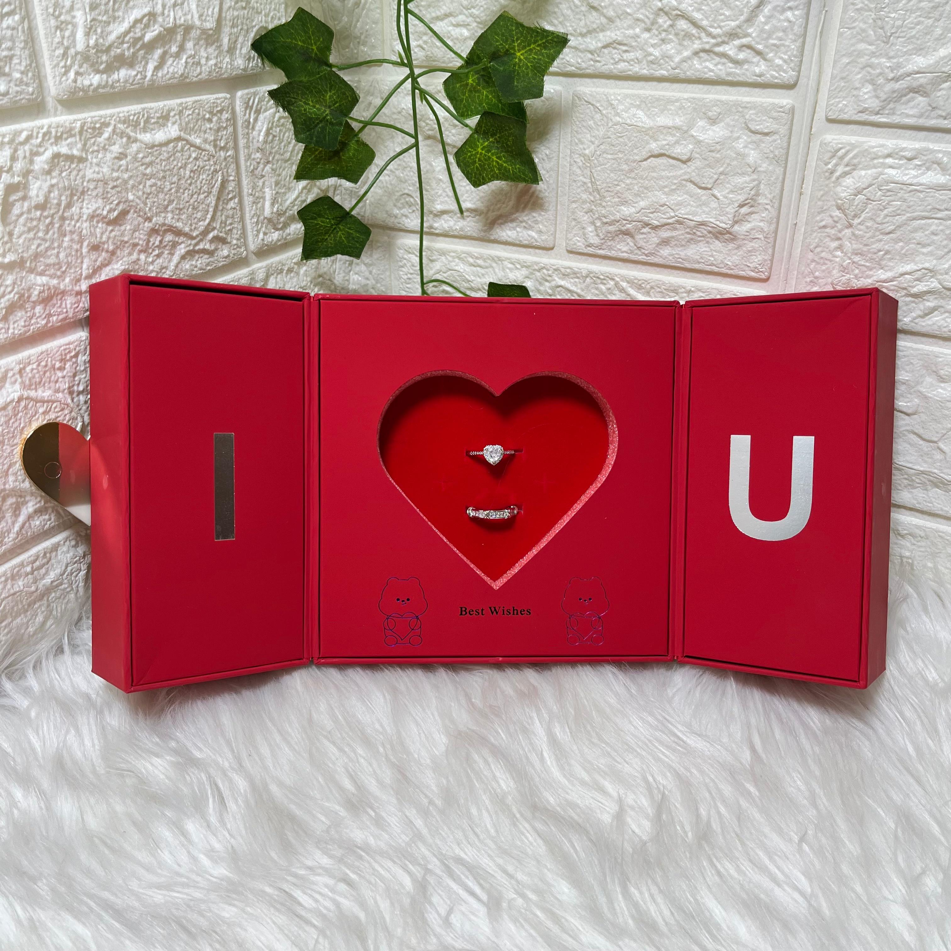 Heart-Shaped Jewelry Gift Box (empty)