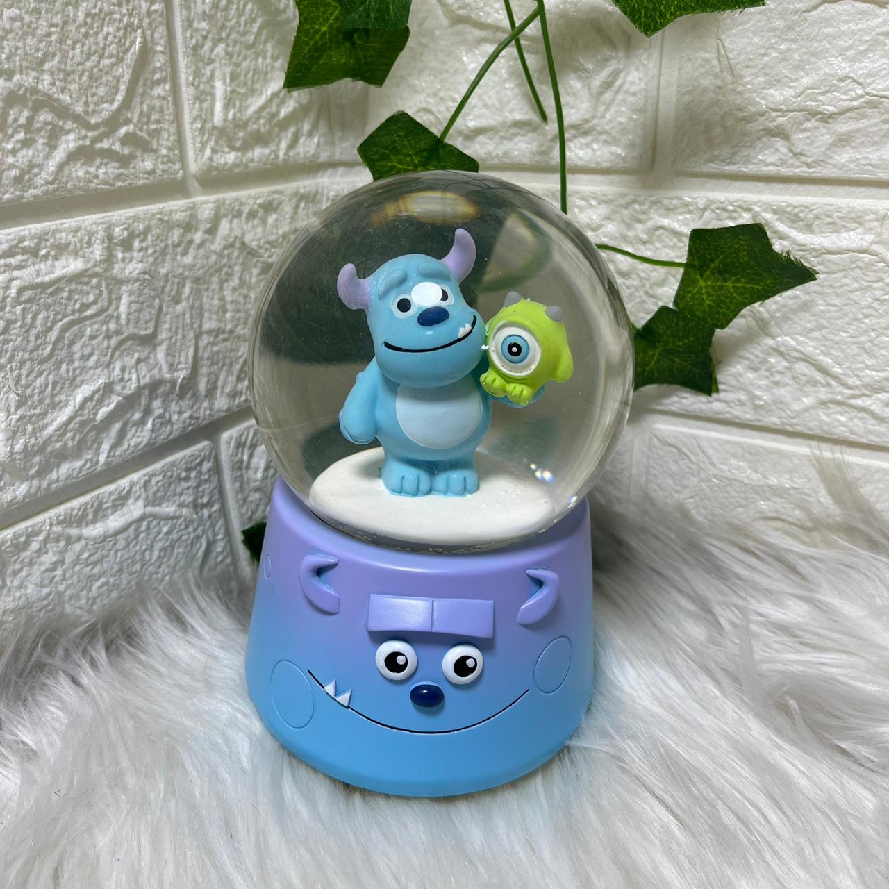 Monsters, Inc. Sulley and Mike Snow Globe