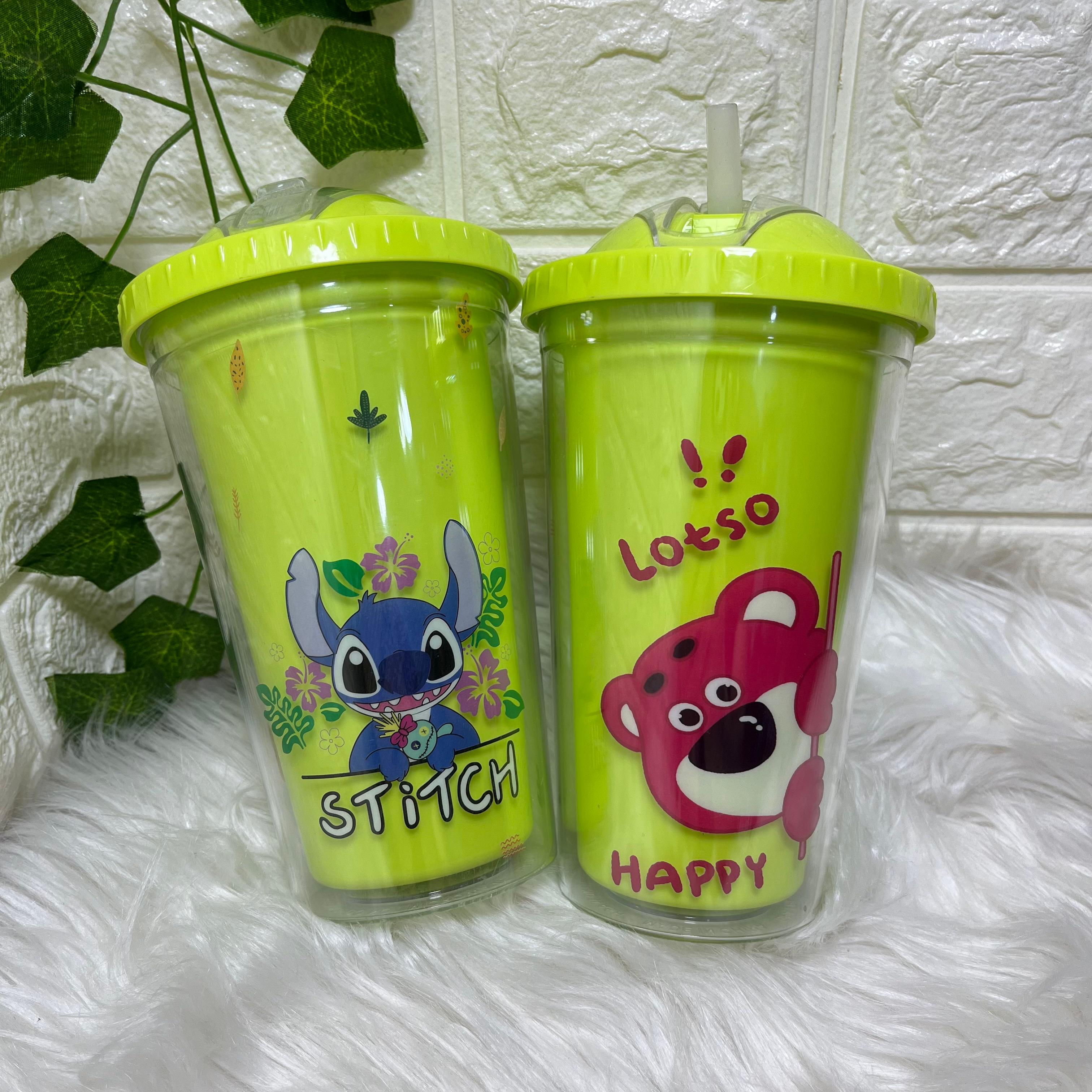 Stitch and Lotso Double Wall Tumbler Cups