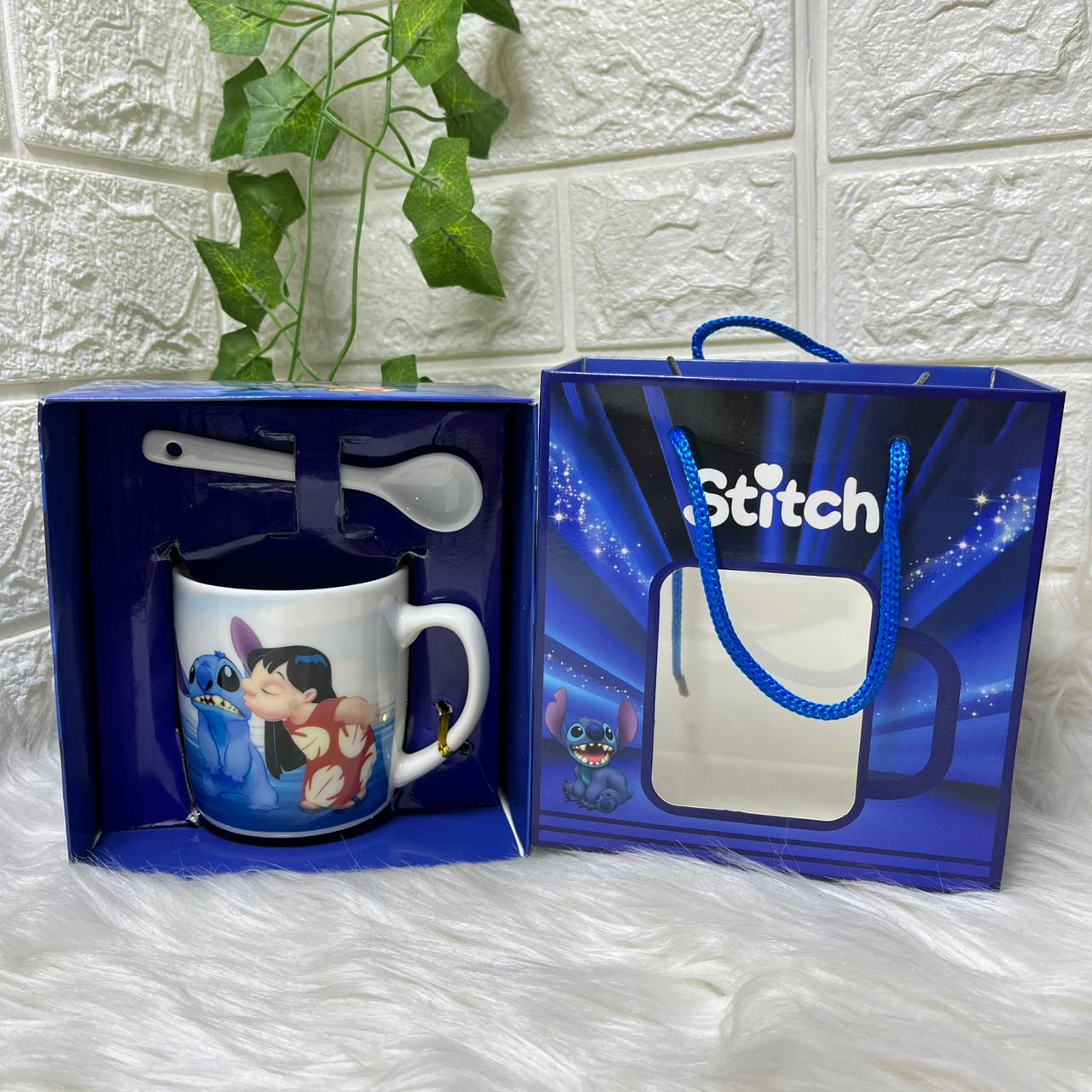 Stitch Ceramic Mug Gift Set