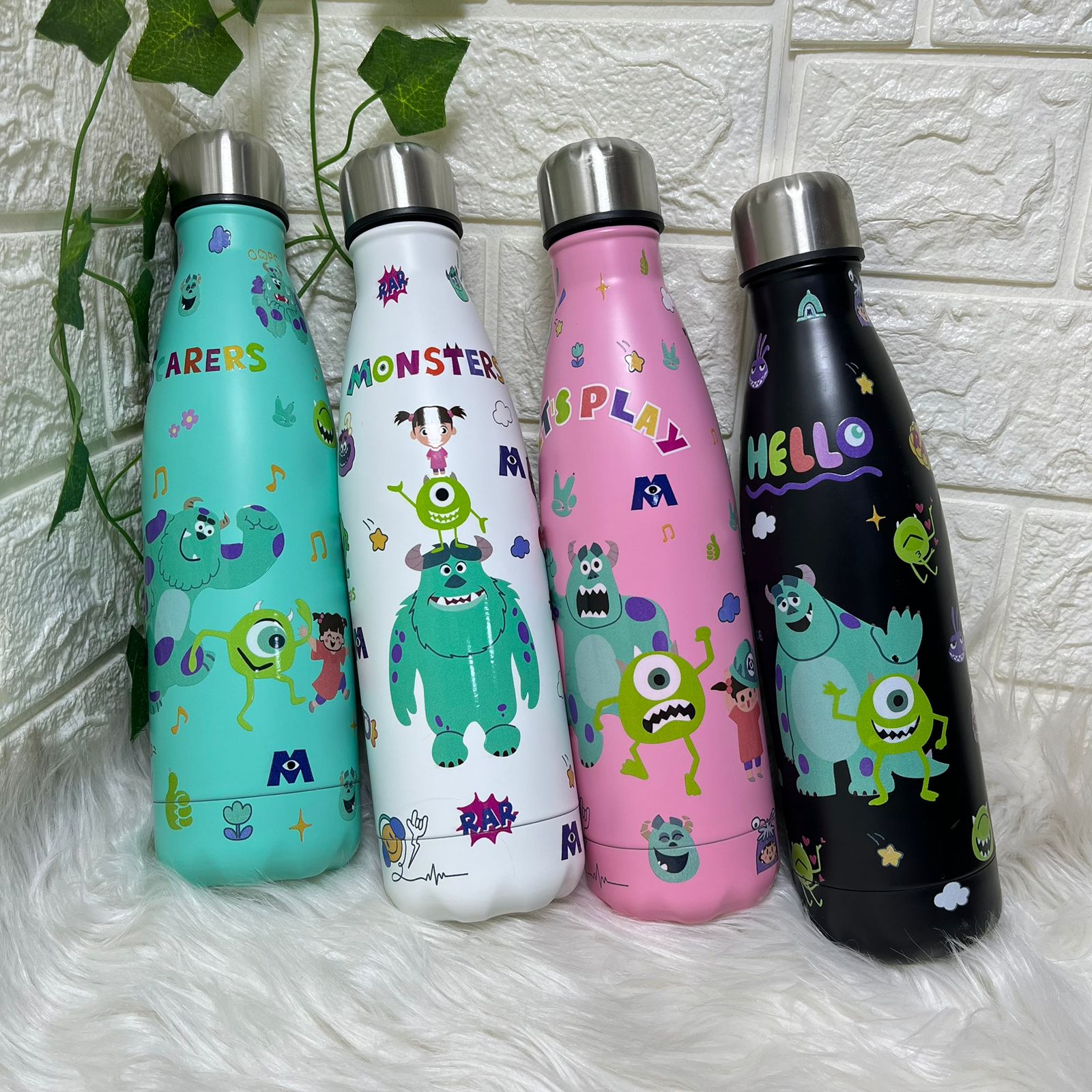 Monsters Inc. Themed Water Bottles