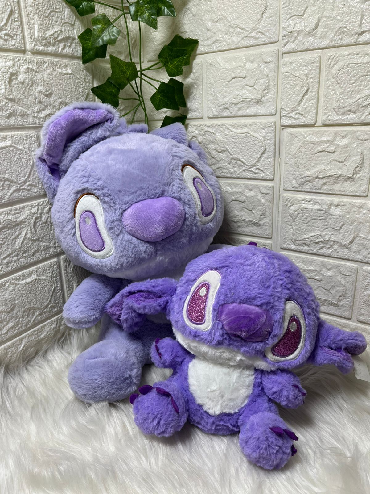 Purple Alien Plush Toy Set