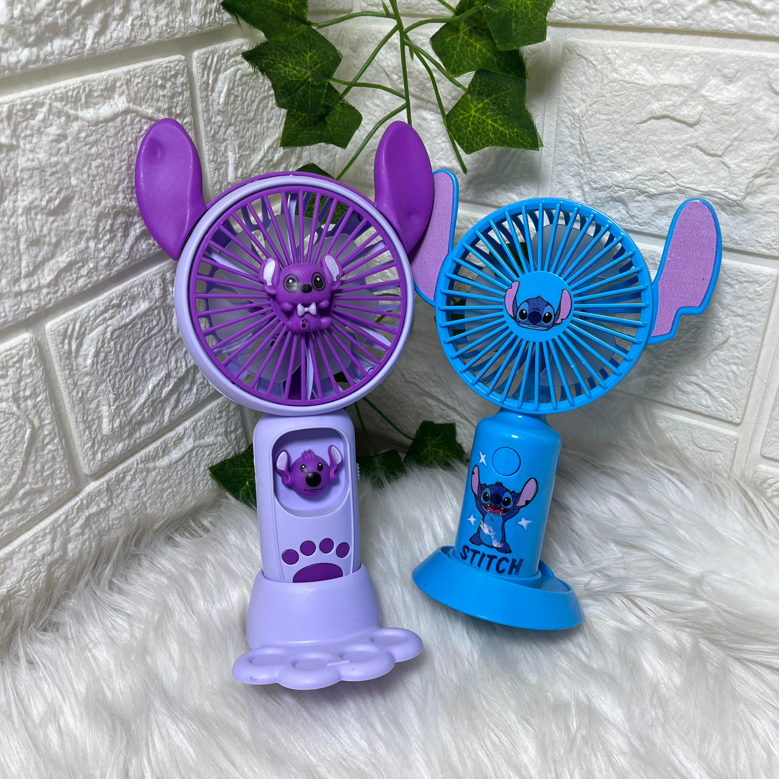 Stitch and Angel Portable Fans