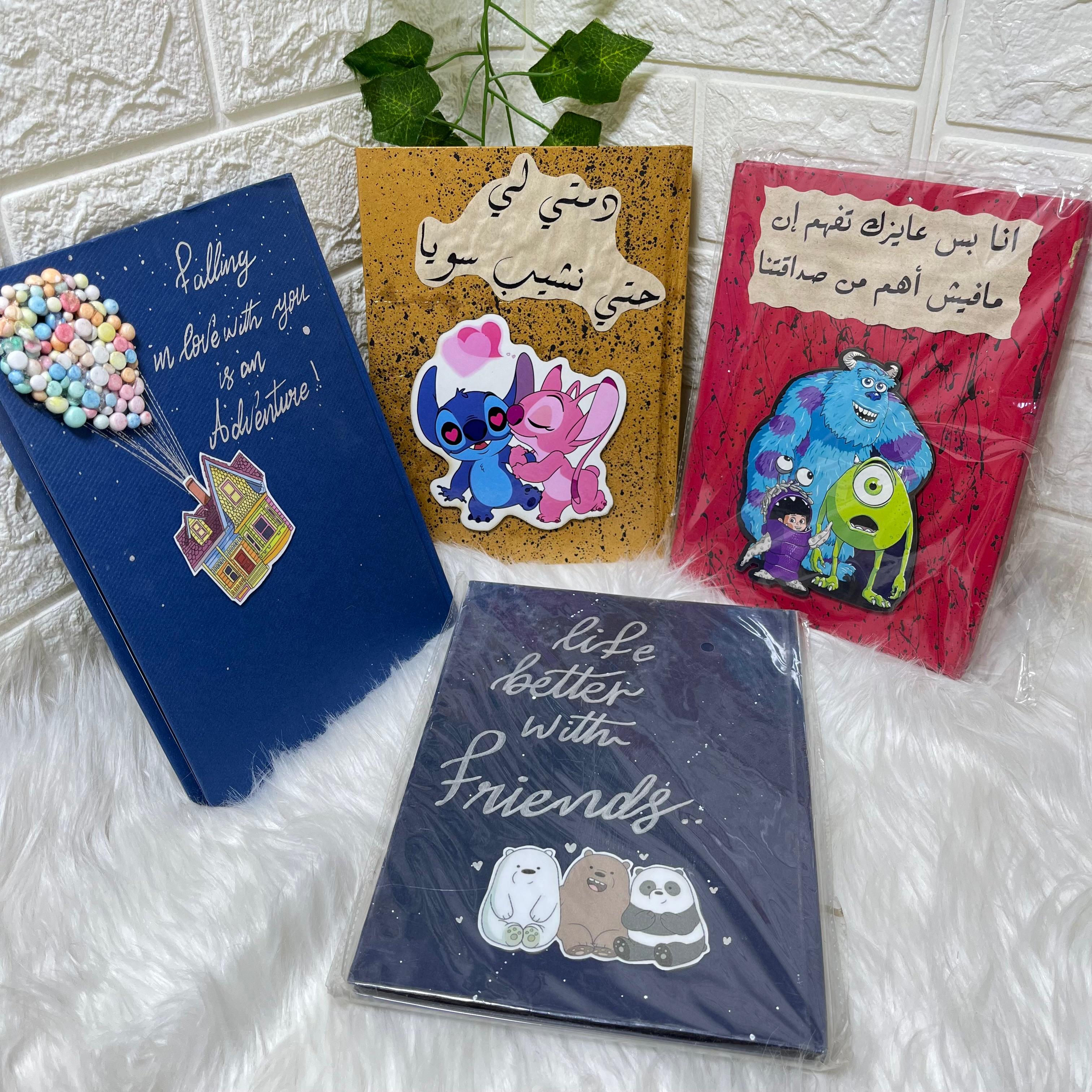 Handmade Themed Notebooks Set