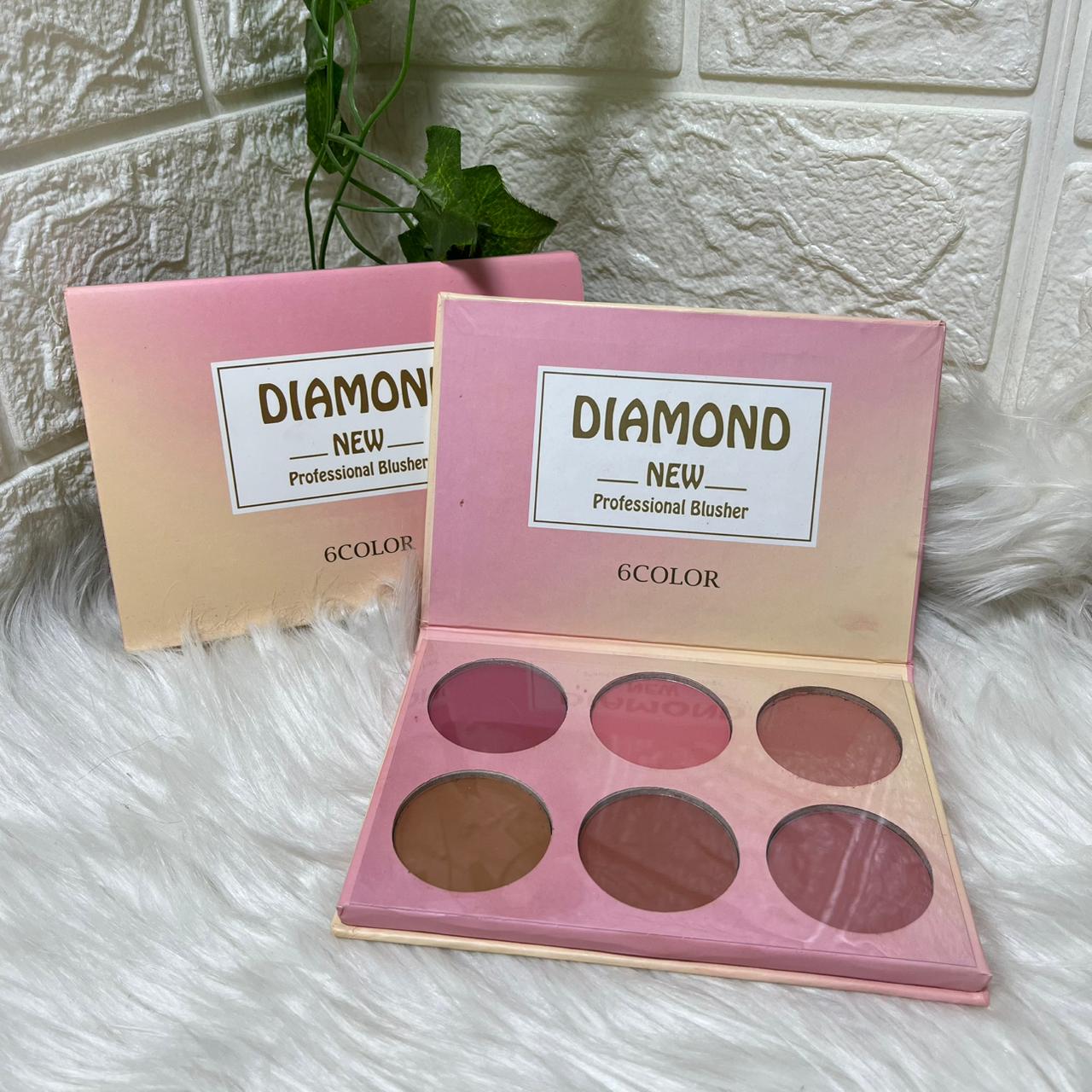 Diamond Professional Blusher Palette