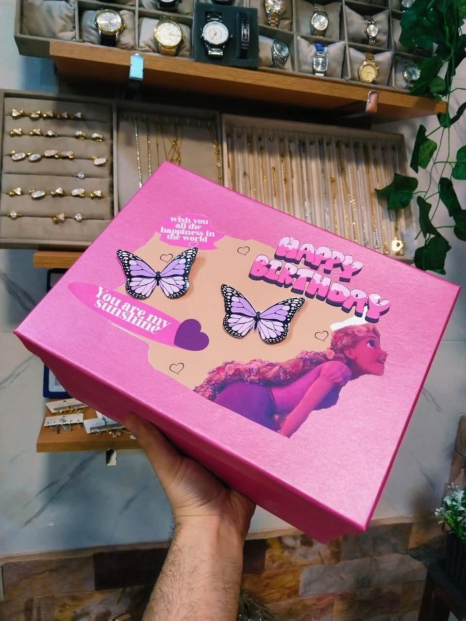 handmade on your box