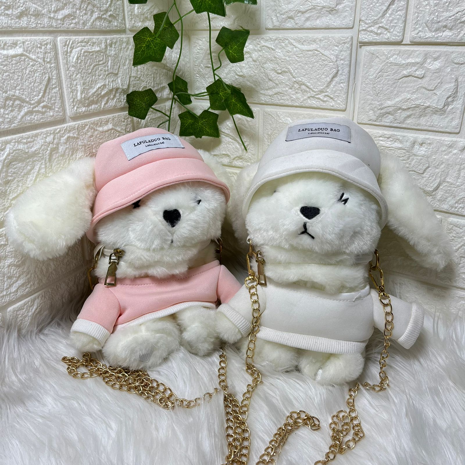 Plush Bear Shoulder Bag