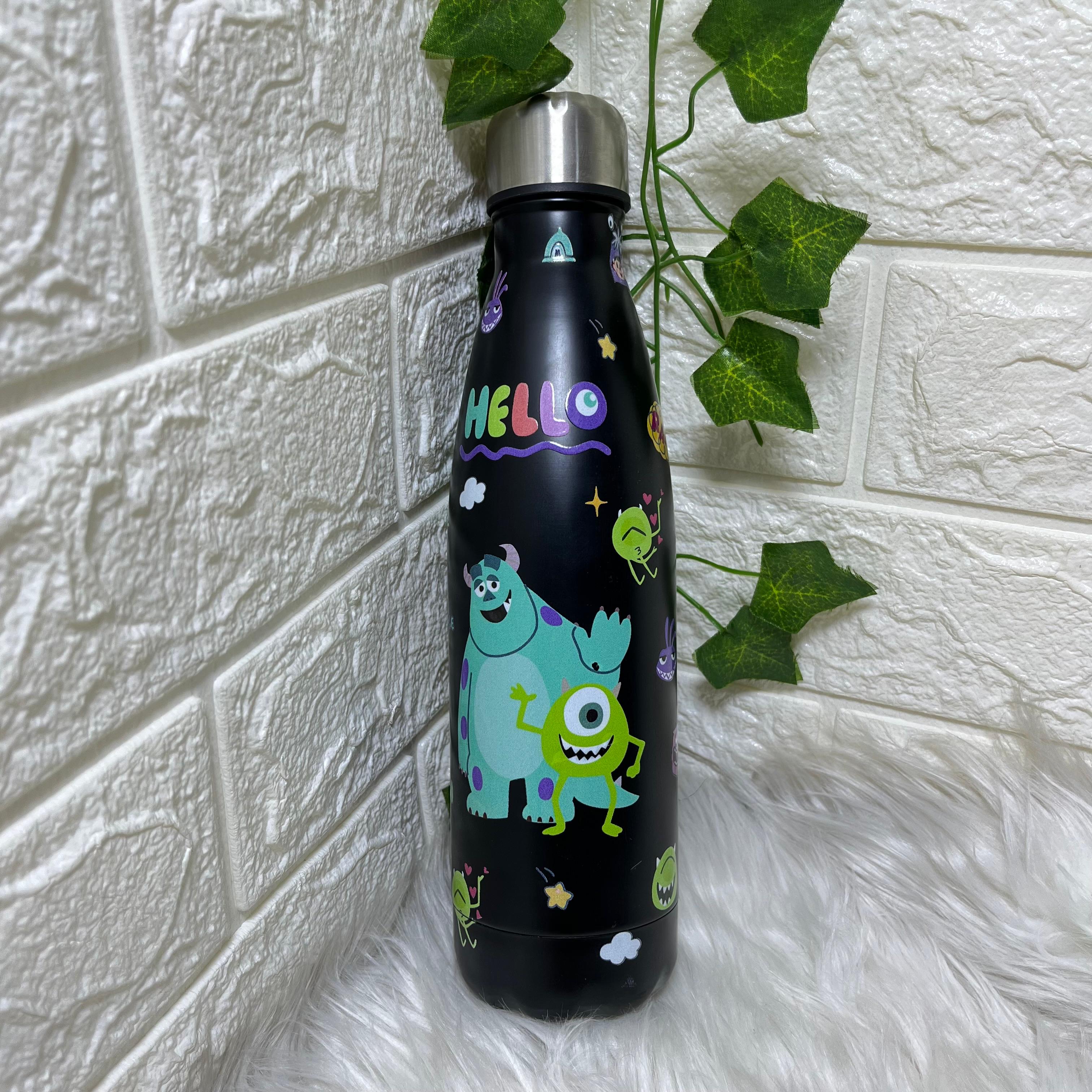 Monsters Theme Stainless Steel Water Bottle