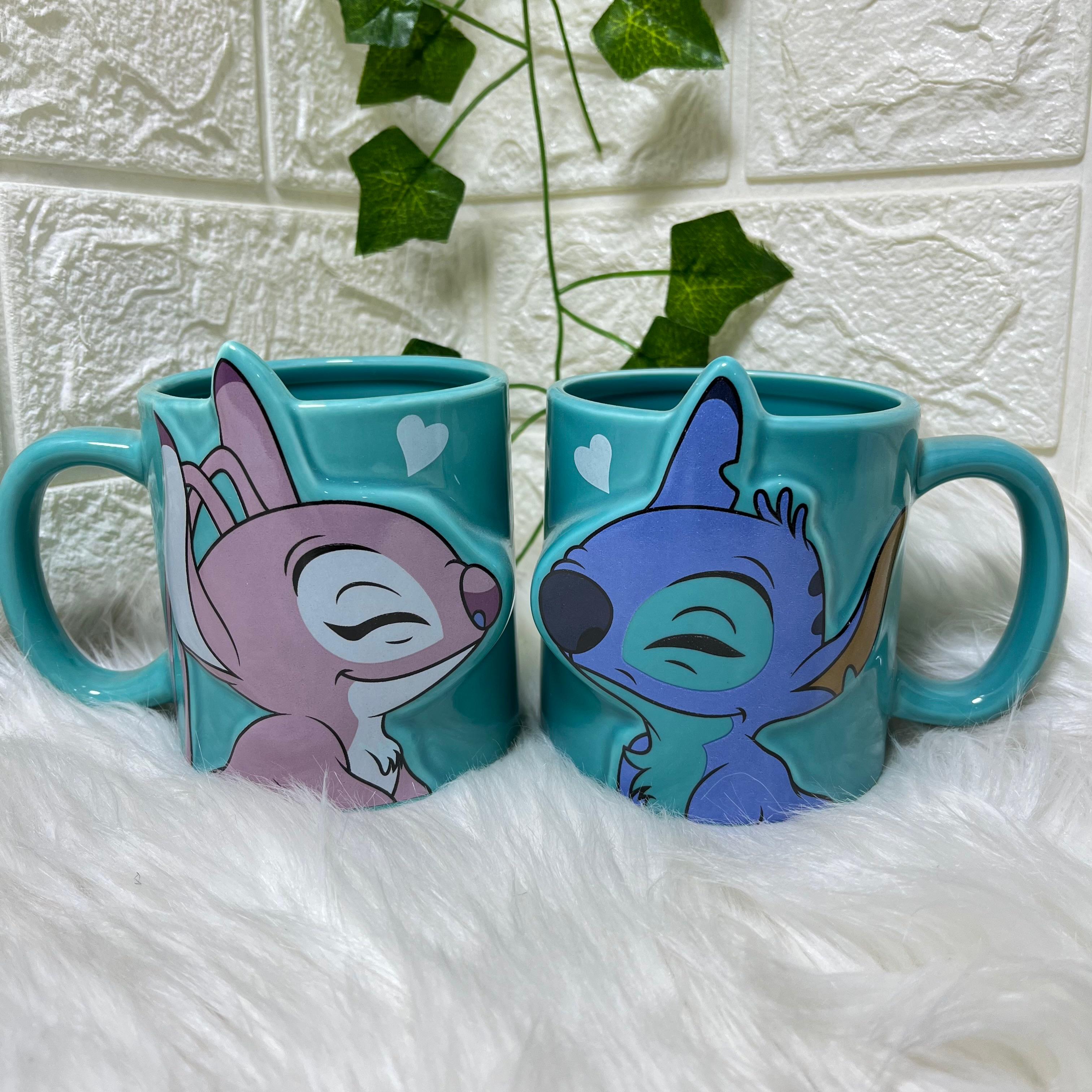 Stitch and Angel Couple Mugs