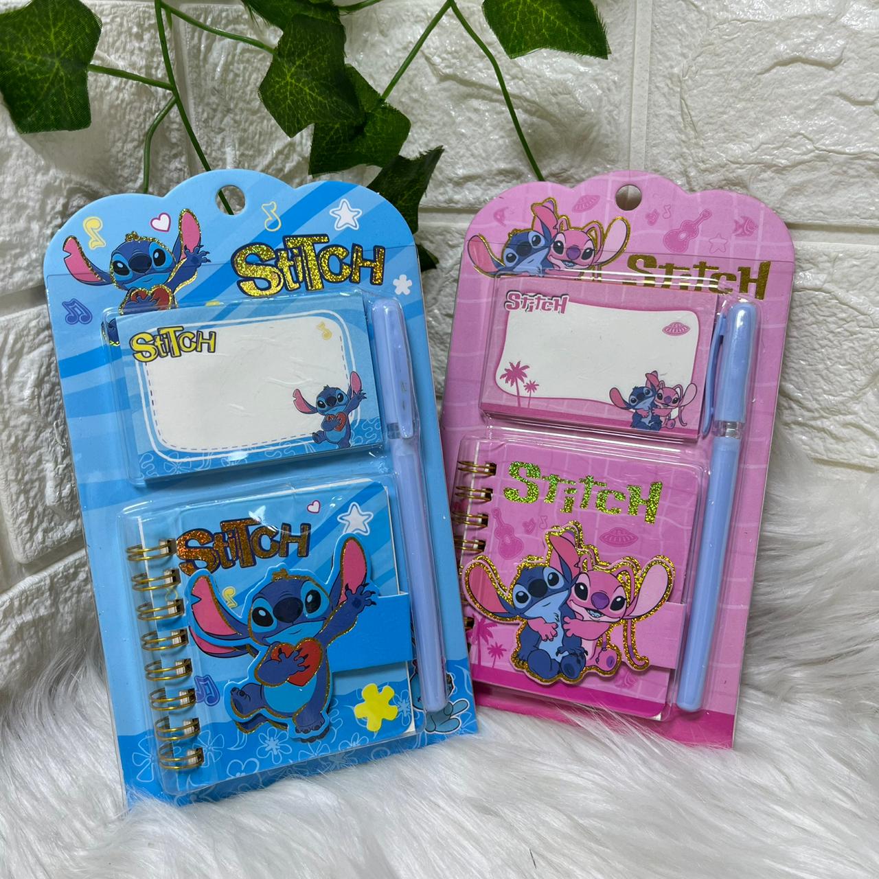 Stitch Mini Notebook Set