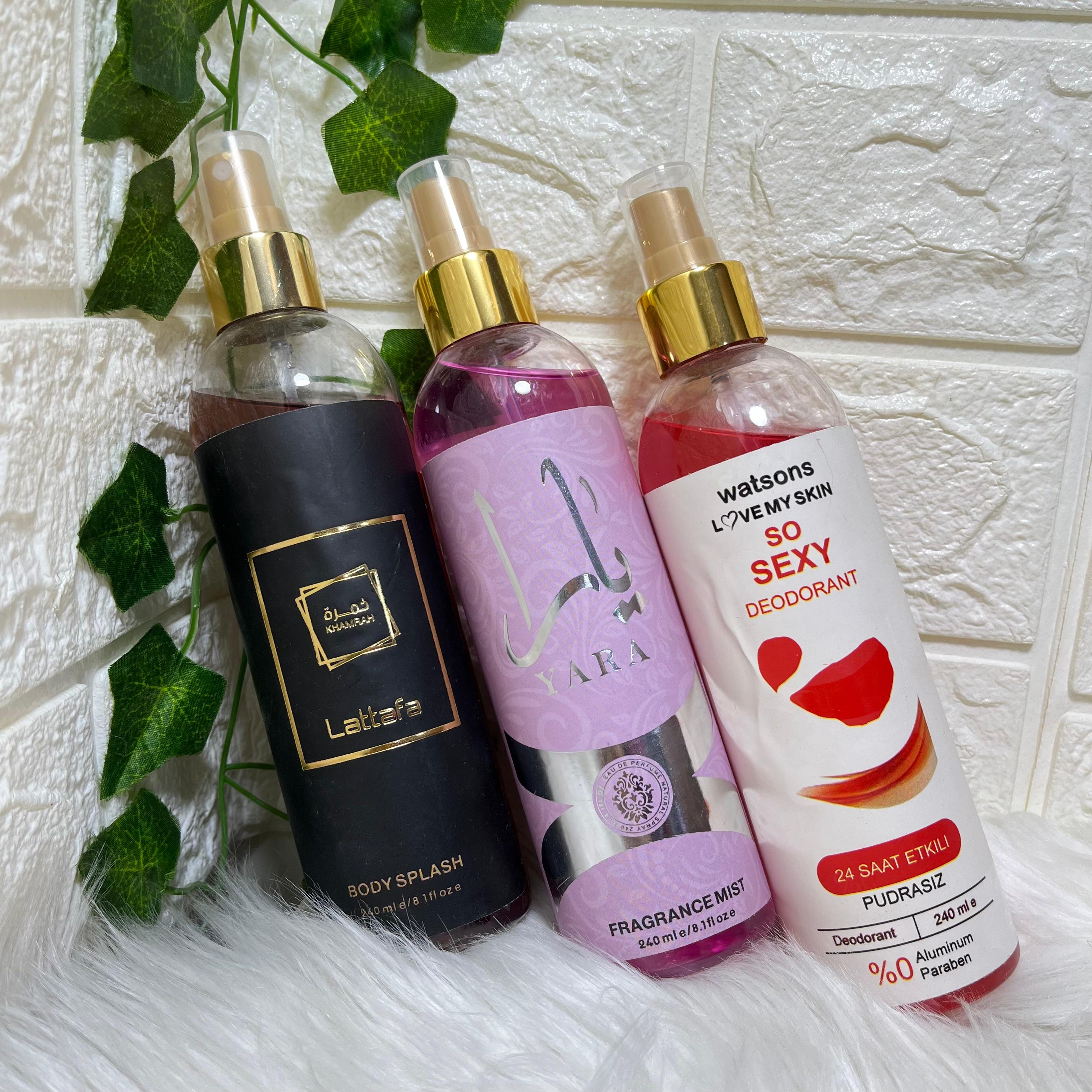 Body Splash and Fragrance Mist Trio