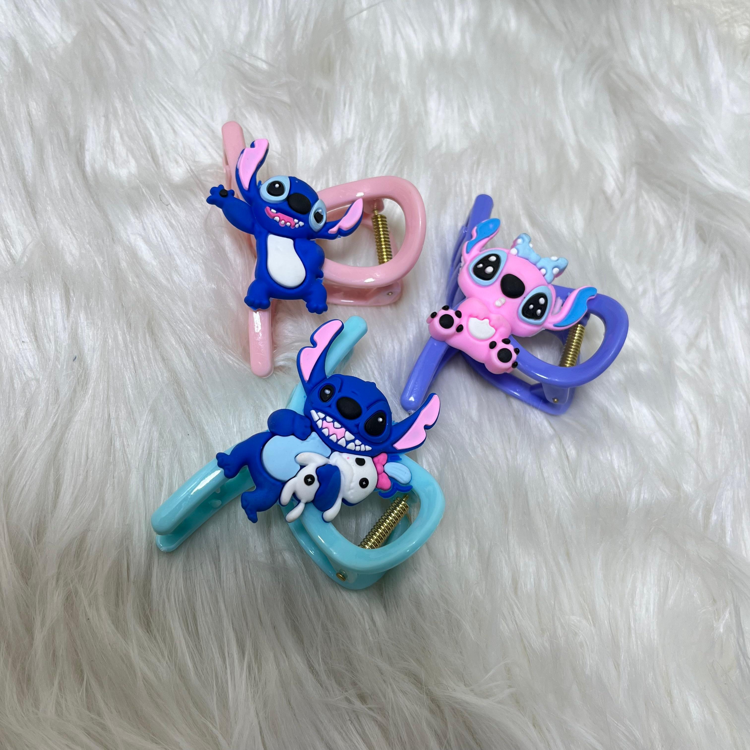 Stitch-themed Hair Clips