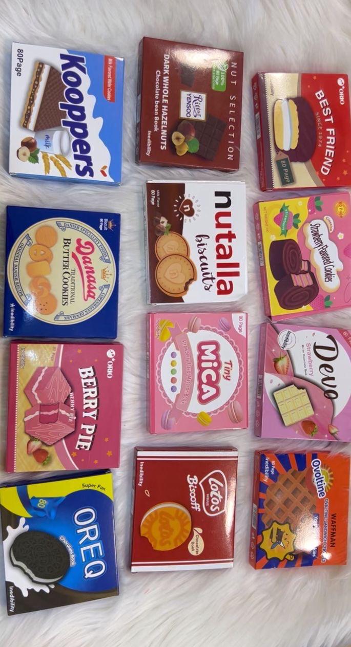 Nutalla Biscuits notebooks