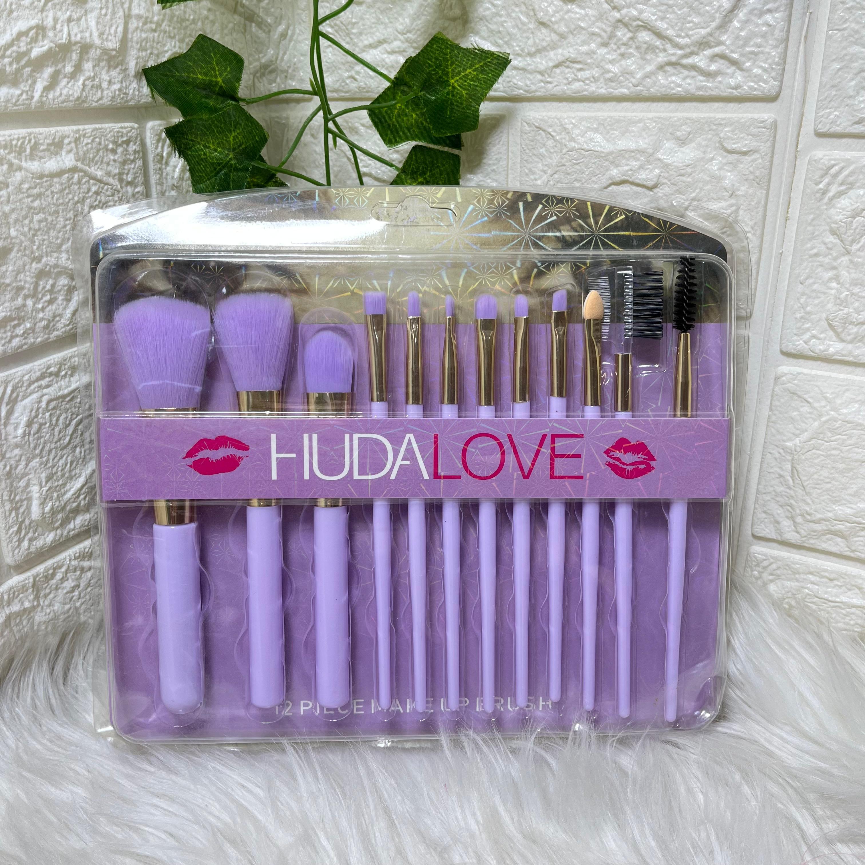 HudaLove 12-Piece Makeup Brush Set