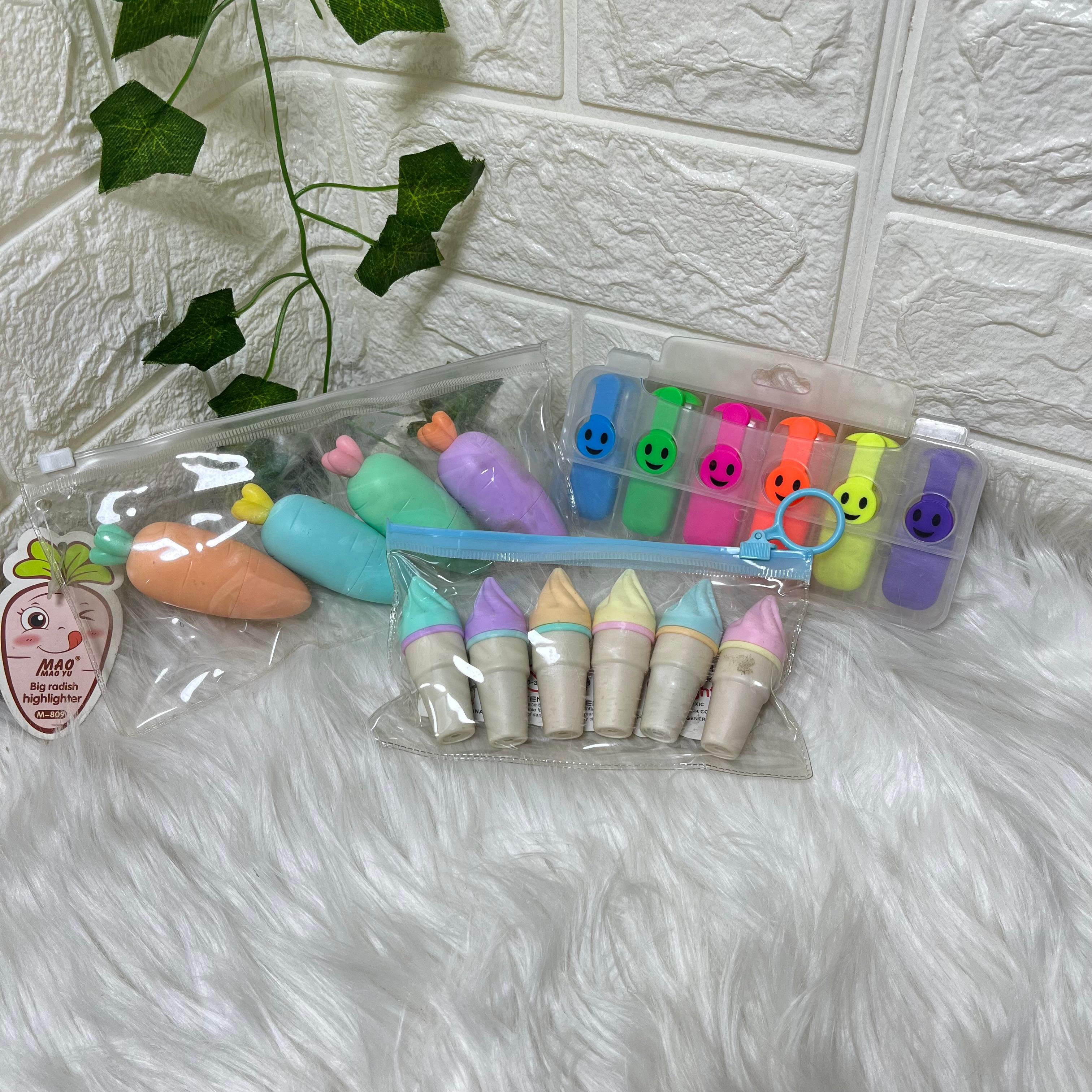 Colorful highlighters Set