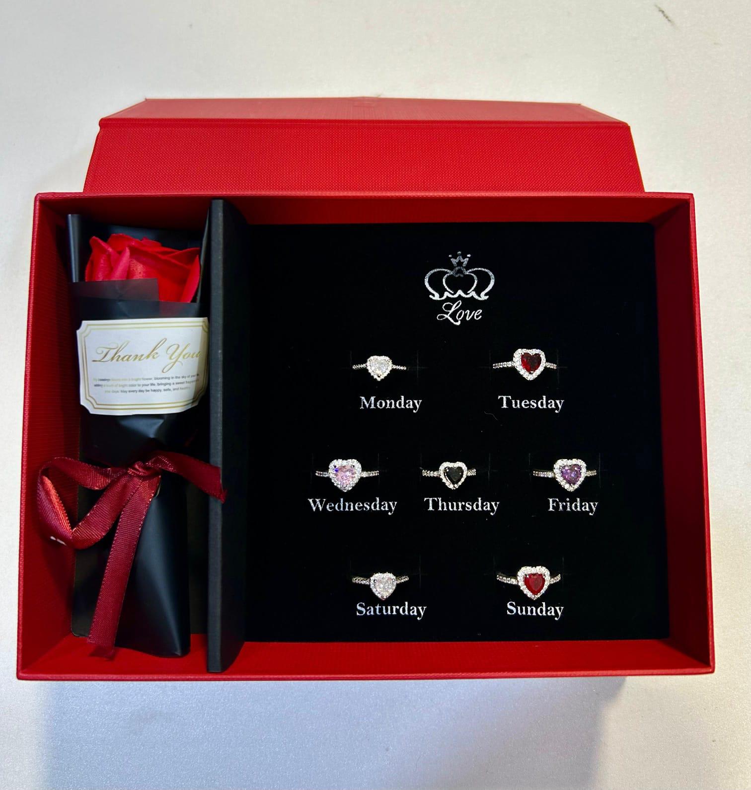 7-Day Love Ring Gift Set (empty)