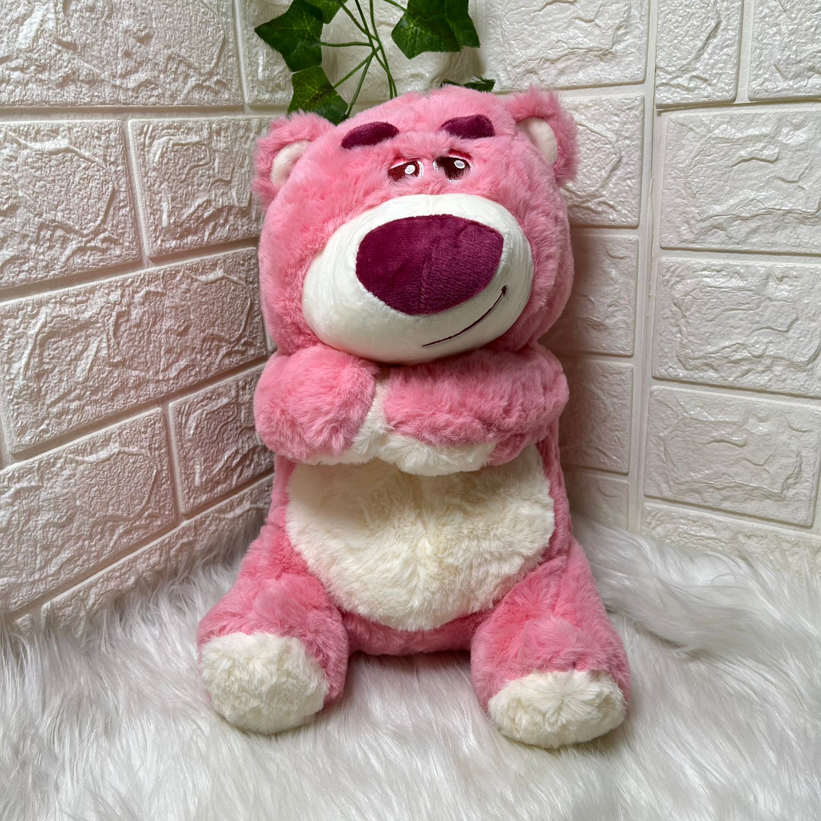 Pink Teddy Bear Plush Toy 35cm