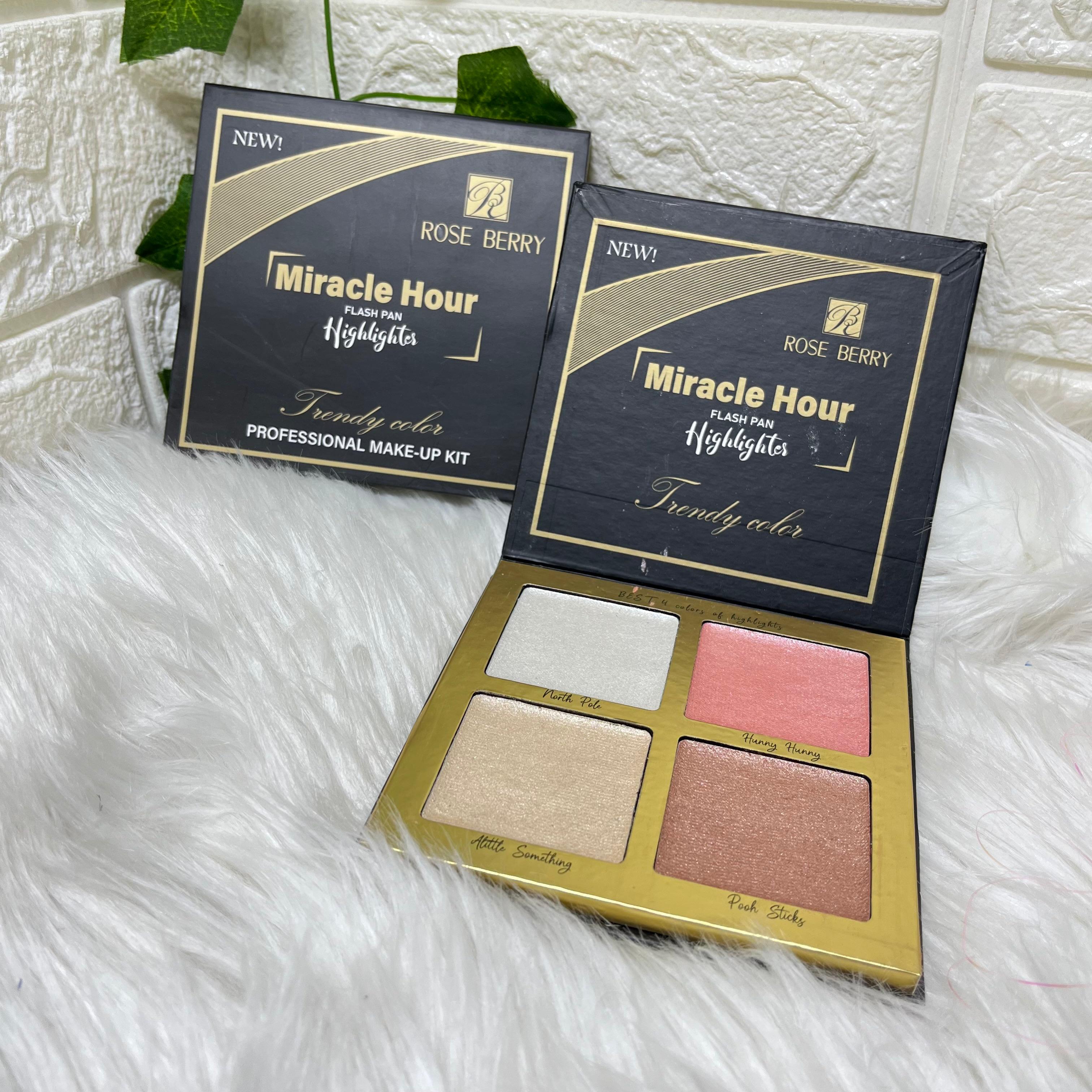 Rose Berry Miracle Hour Highlighter Palette