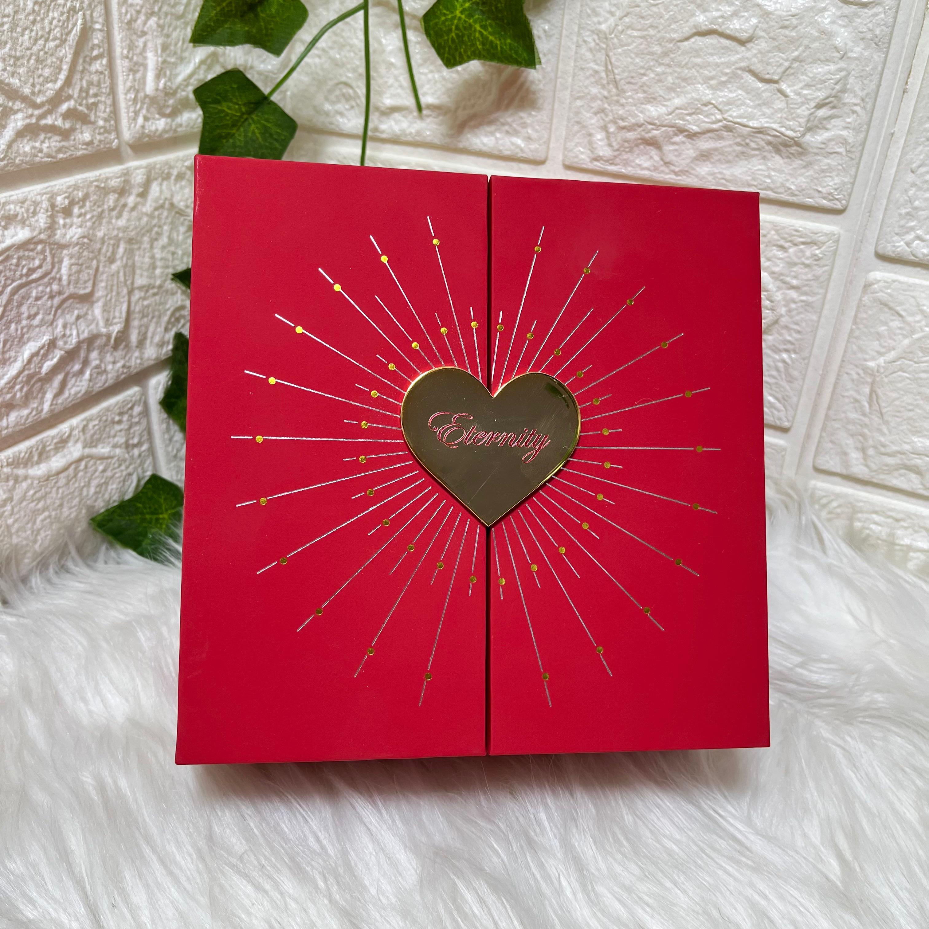Heart-Shaped Jewelry Gift Box (empty)