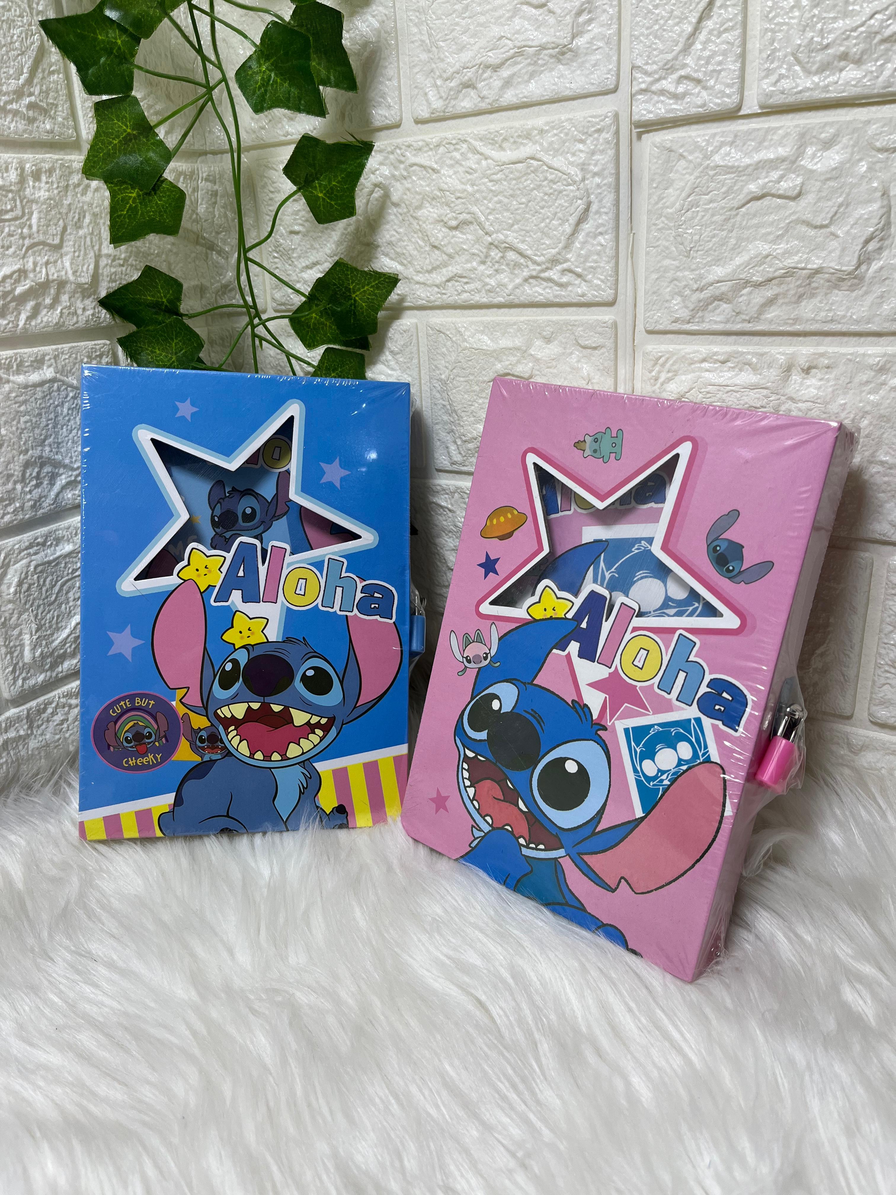 Stitch 'Aloha' Lockable Diary
