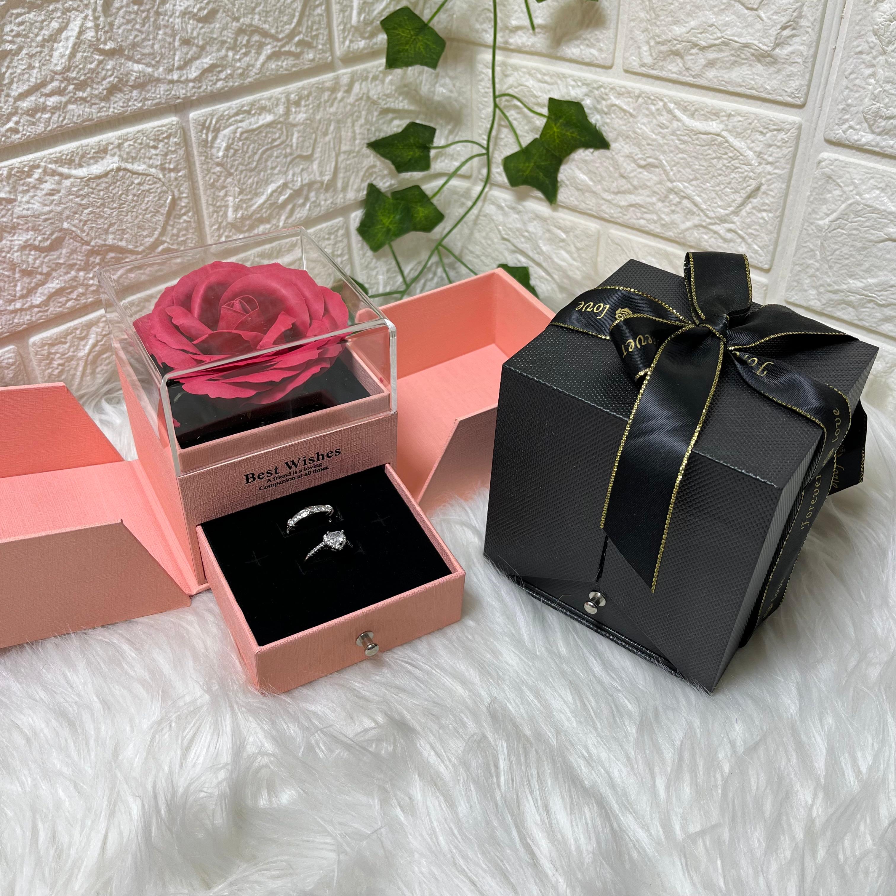 Rose Jewelry Gift Box (empty)
