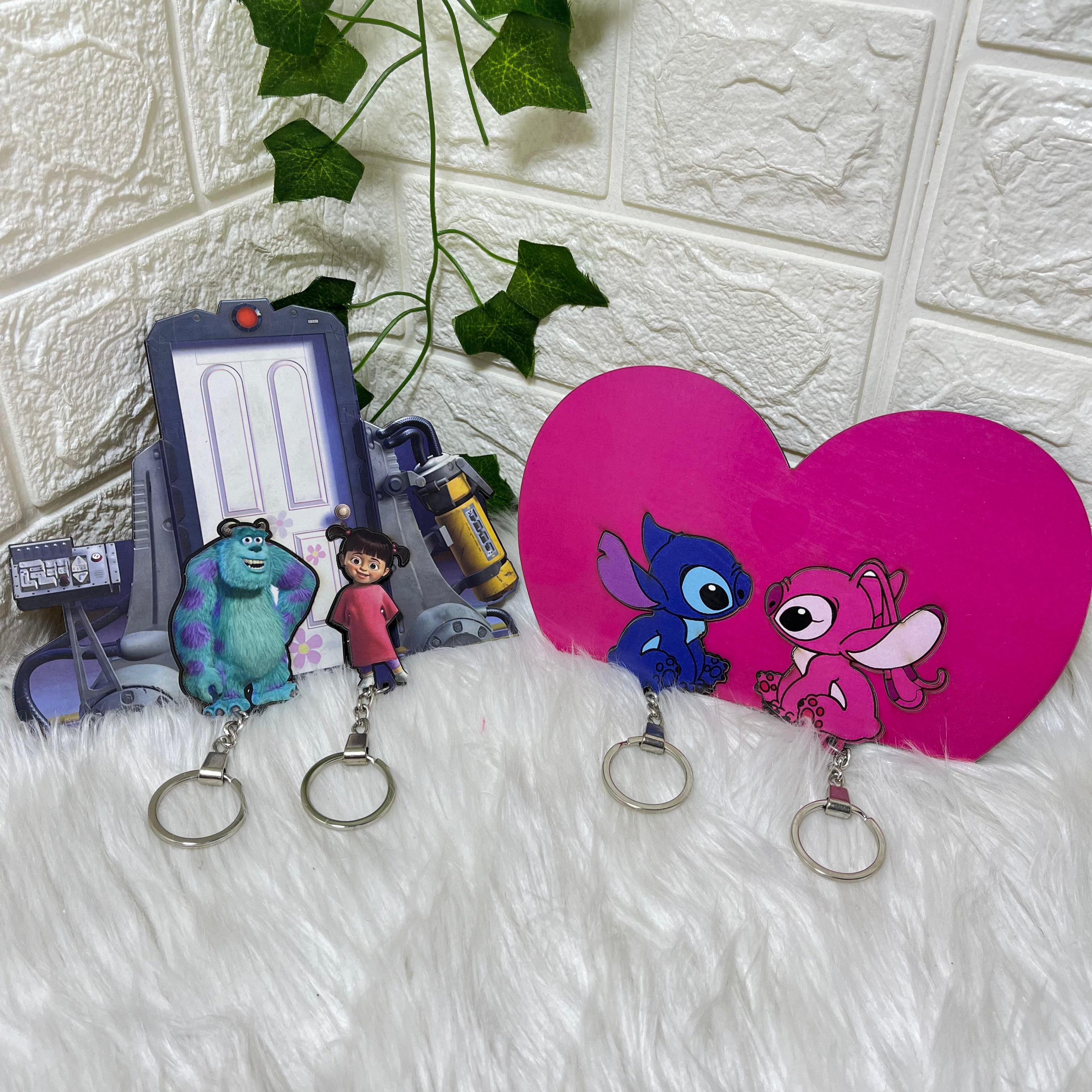 Cartoon Wall Key Holder Set