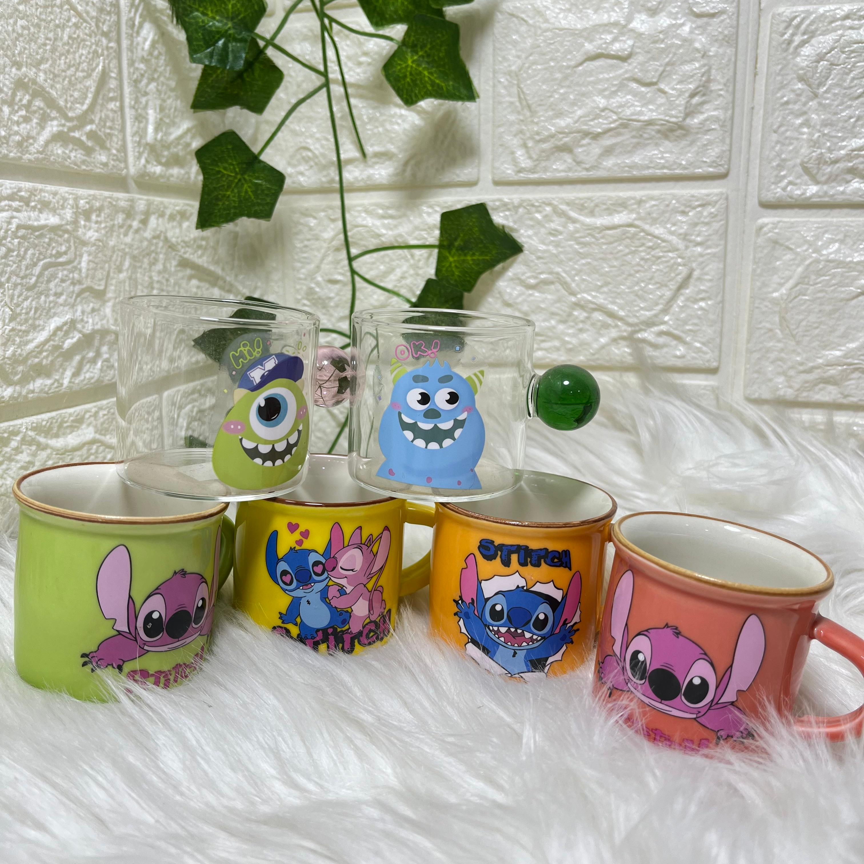 Cute Cartoon Character Mugs Set