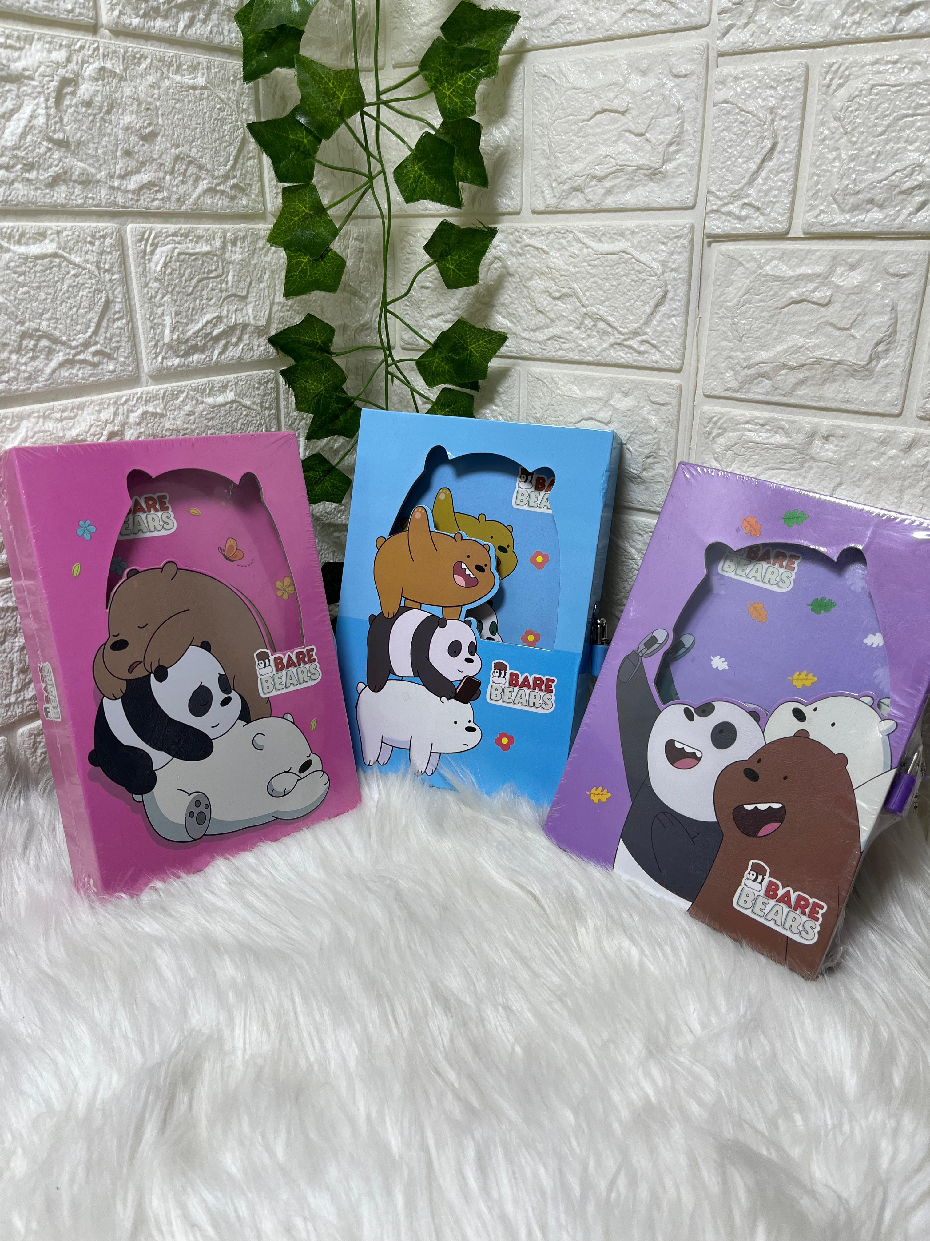 We Bare Bears Themed Notebooks