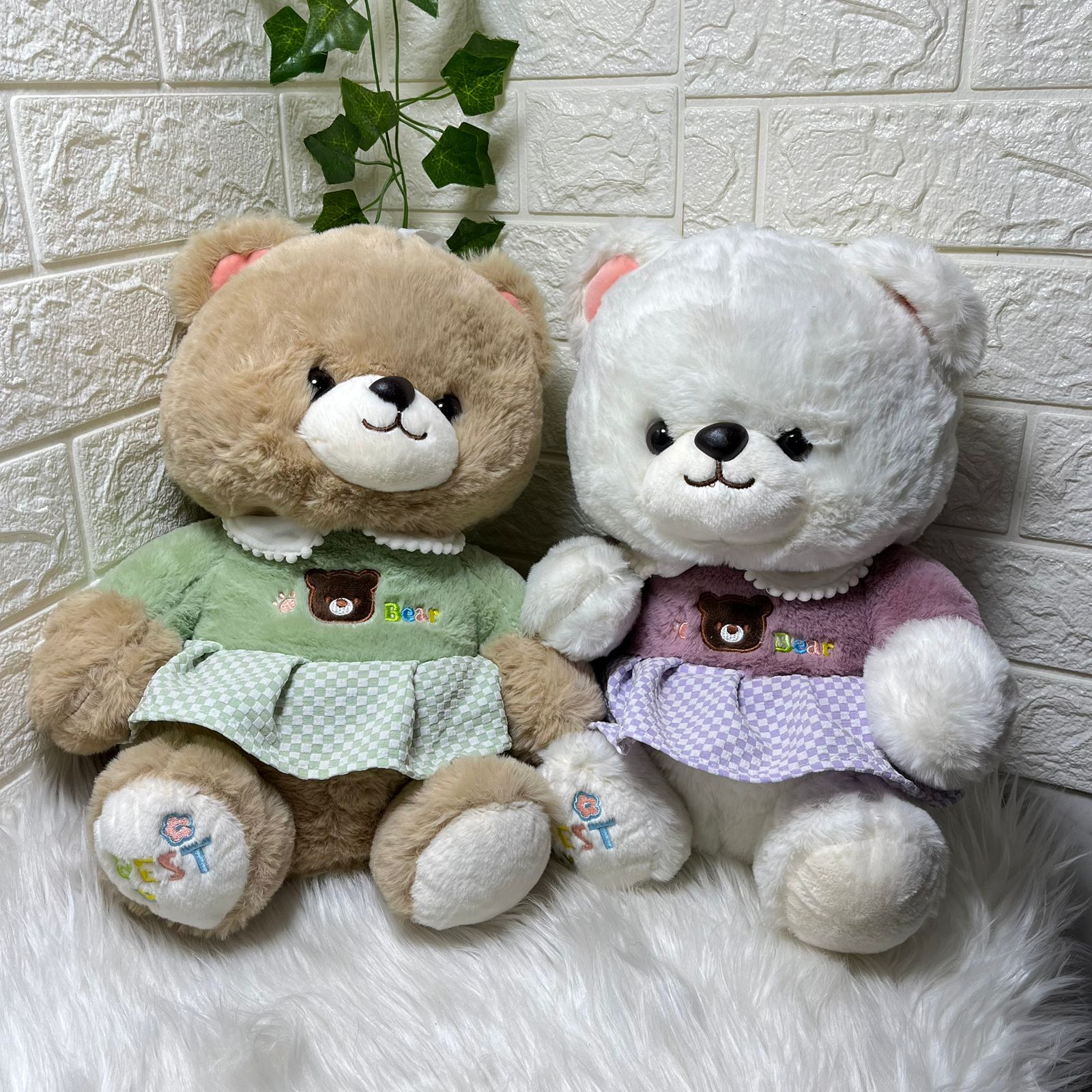 Cute Teddy Bear Plush Dolls 35cm