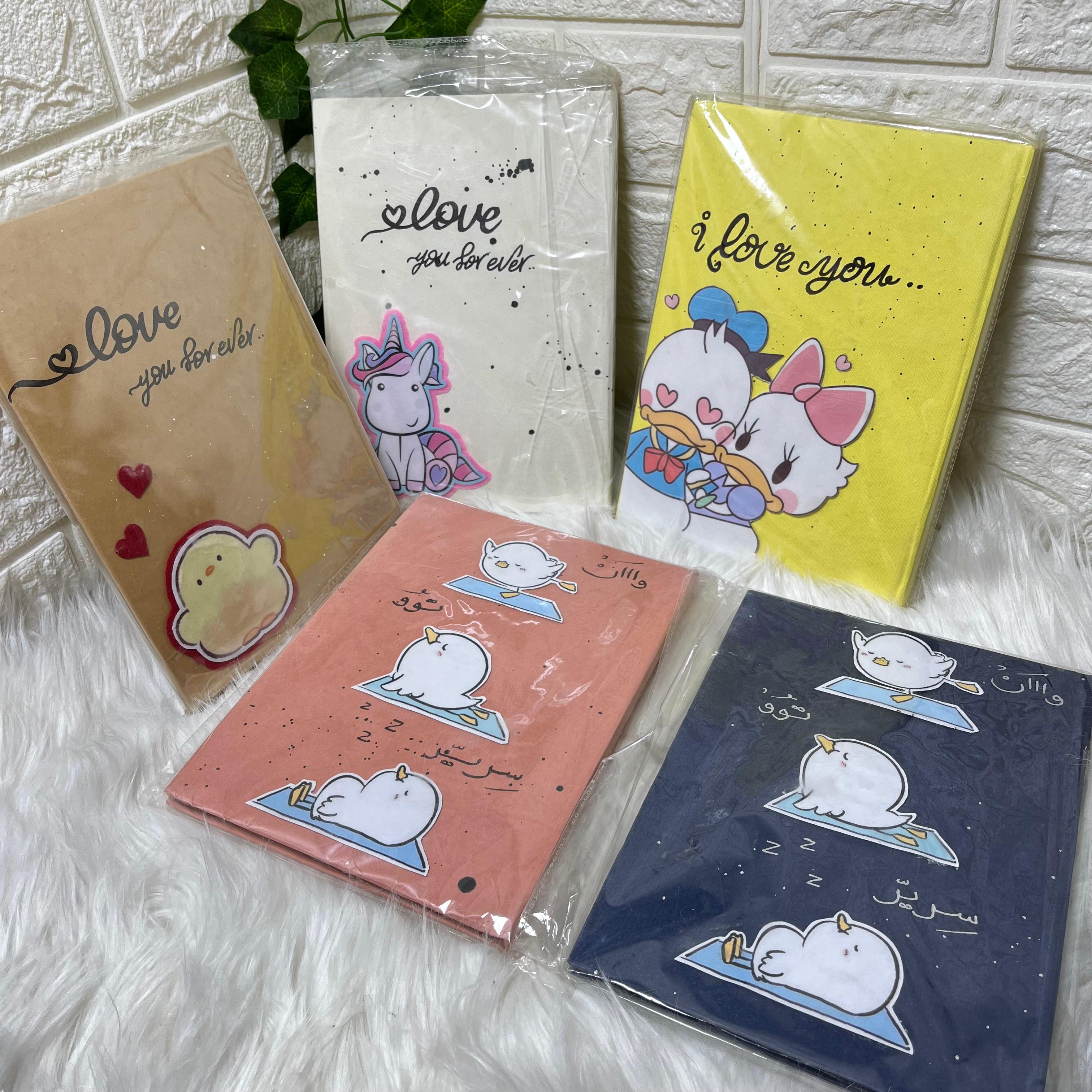 Handmade Themed Notebooks Set
