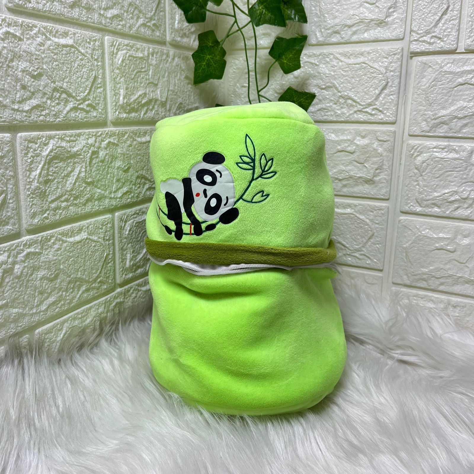 Panda Plush Blanket 25cm