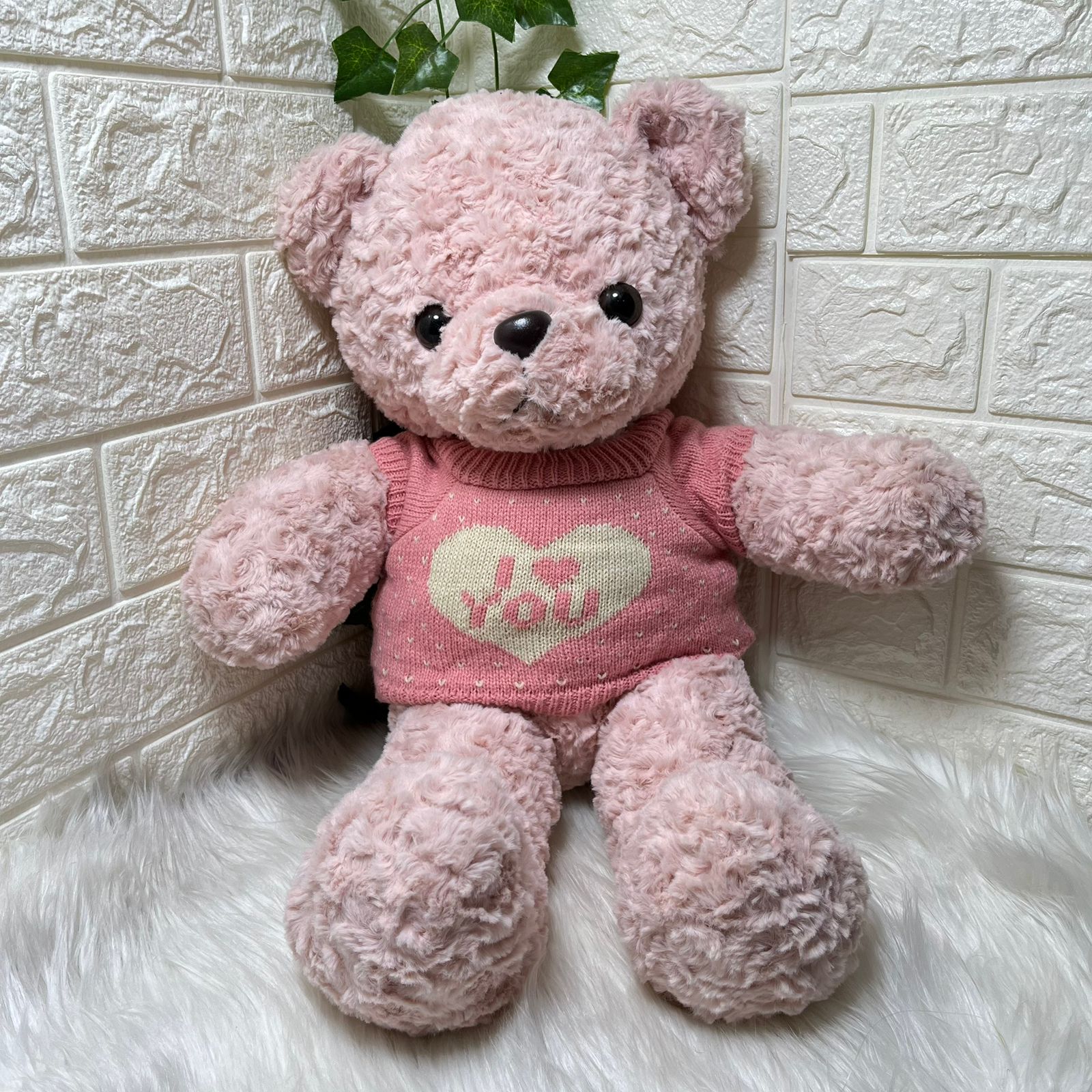 Pink Teddy Bear Plush Toy 50cm