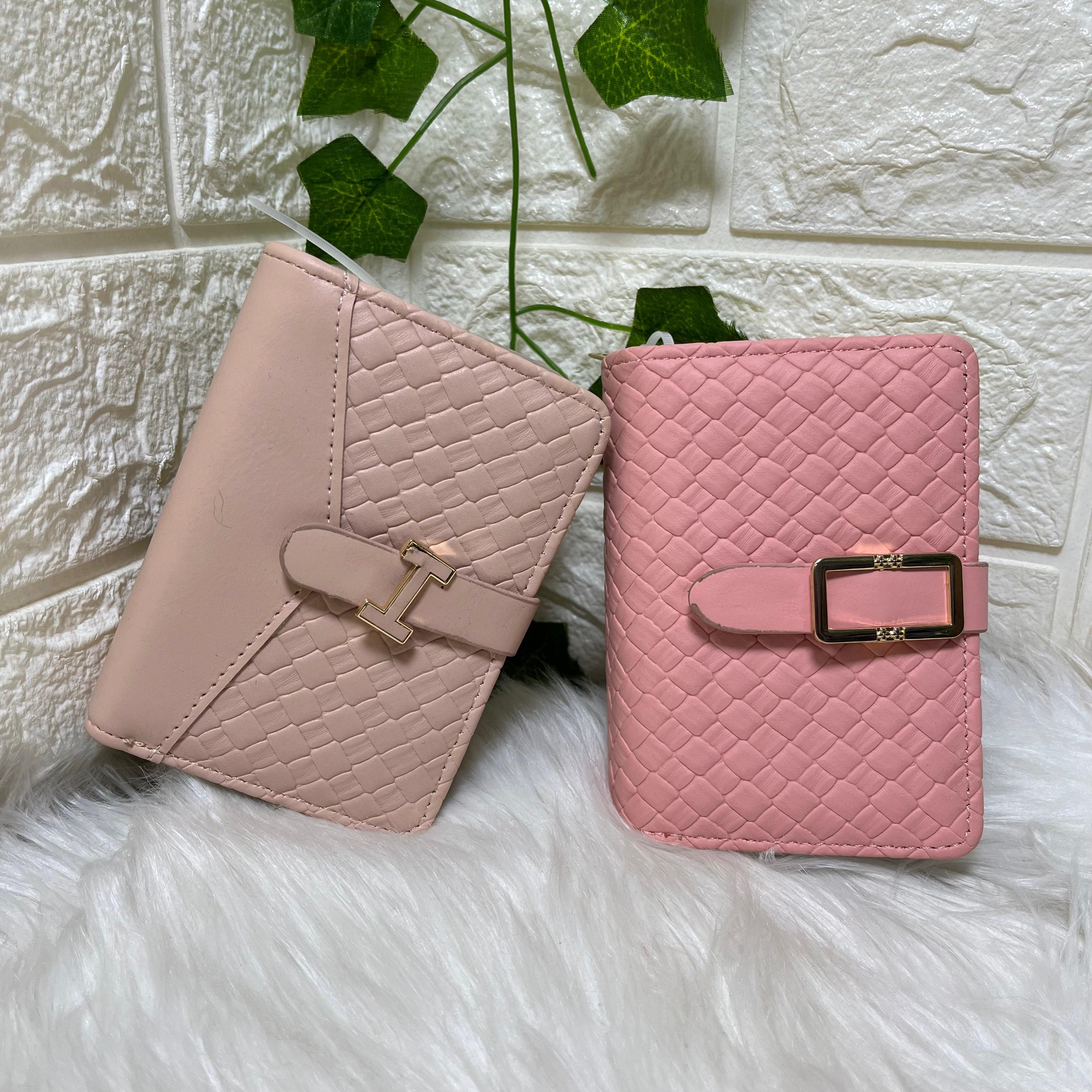 Pink Quilted Wallet