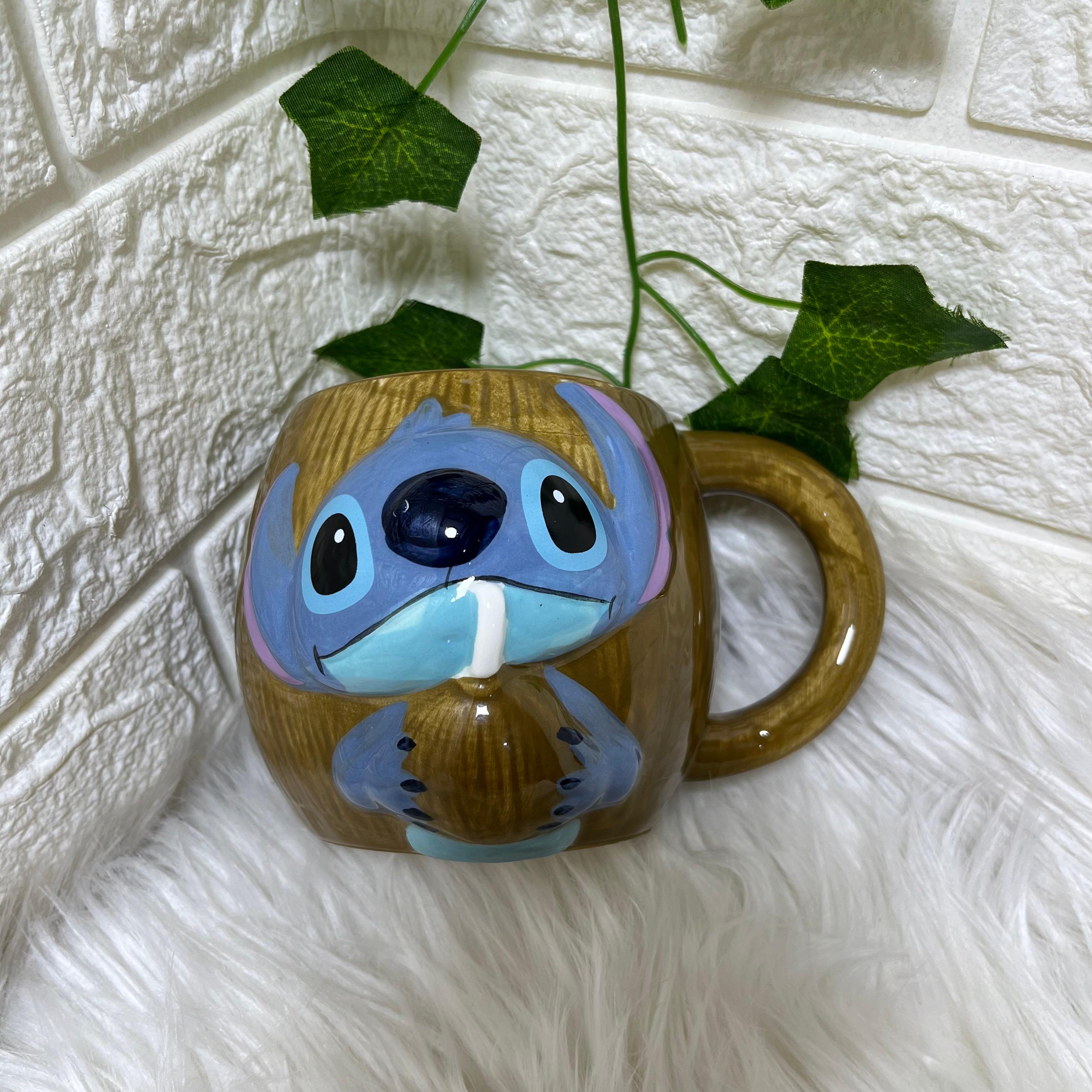 Stitch character coffee mug