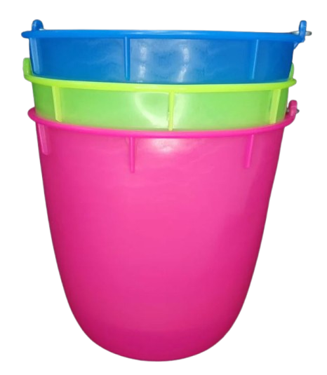 Cubeta de plástico flexible No. 18 (Varios colores)