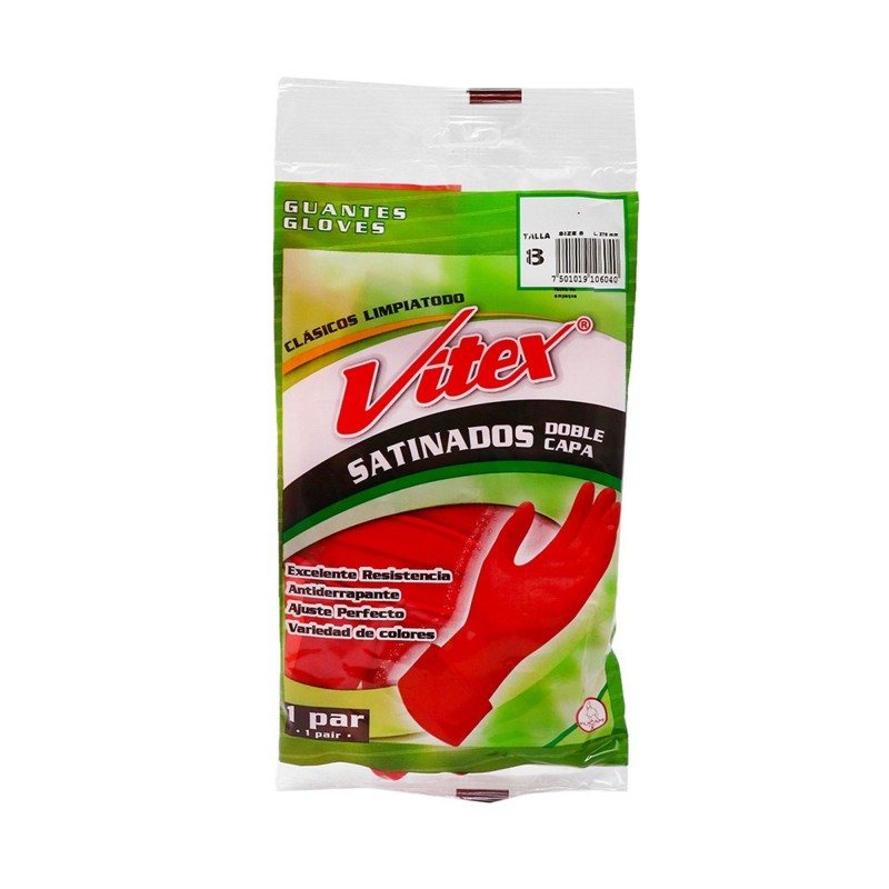 Guante REFORTEX Rojo No. 8 VITEX