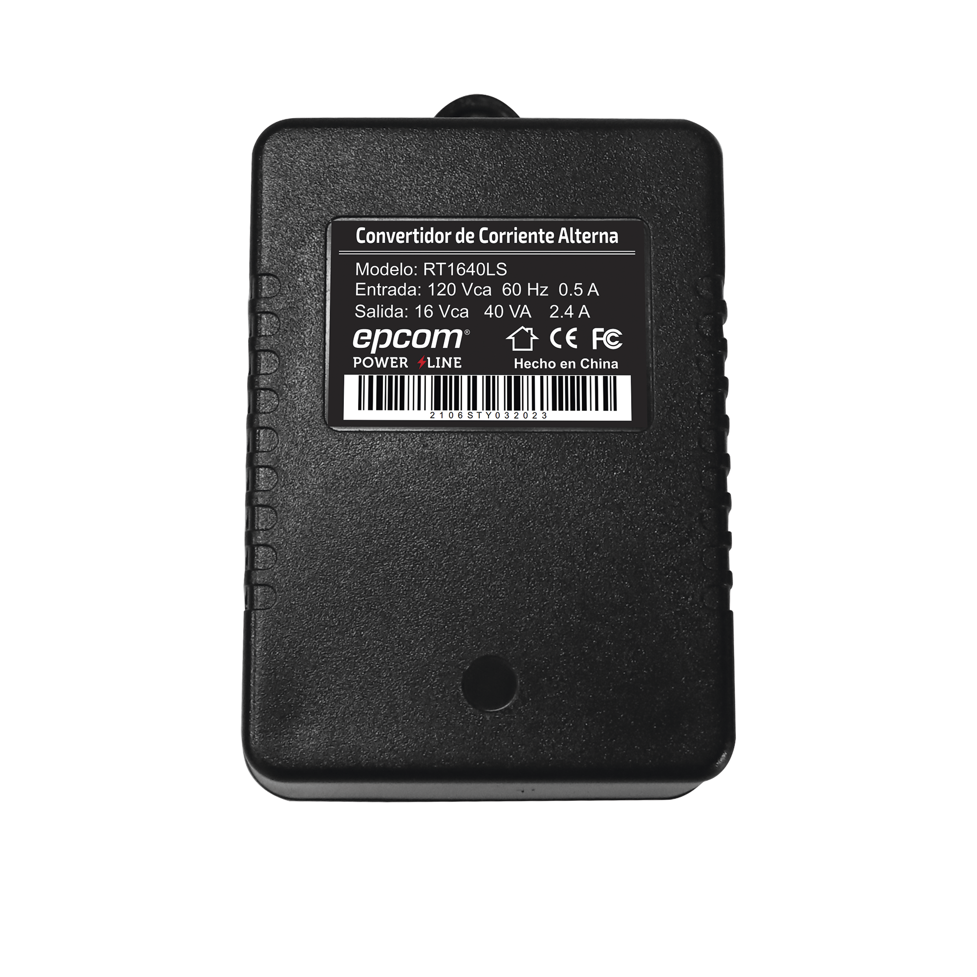 Transformador 16 VCA 40 VA