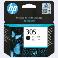 Cartucho de tinta HP 305 Preto